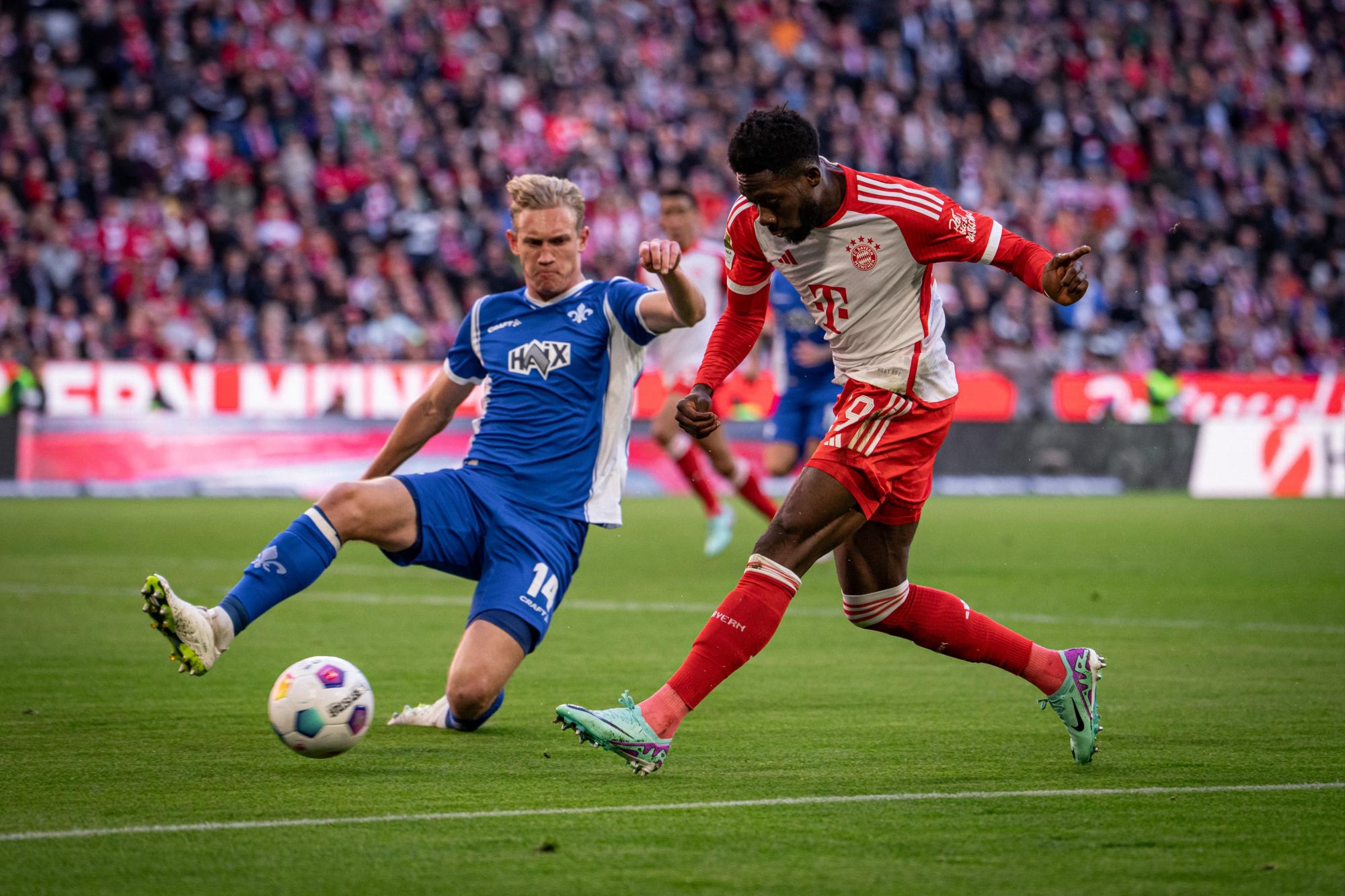 $!Bayern Múnich destroza al Darmstadt con 8 goles en el segundo tiempo