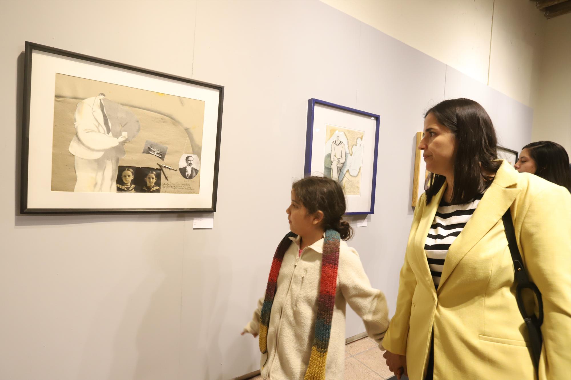 $!Los asistentes pueden apreciar maravillosas obras del maestro Antonio López Sáenz.