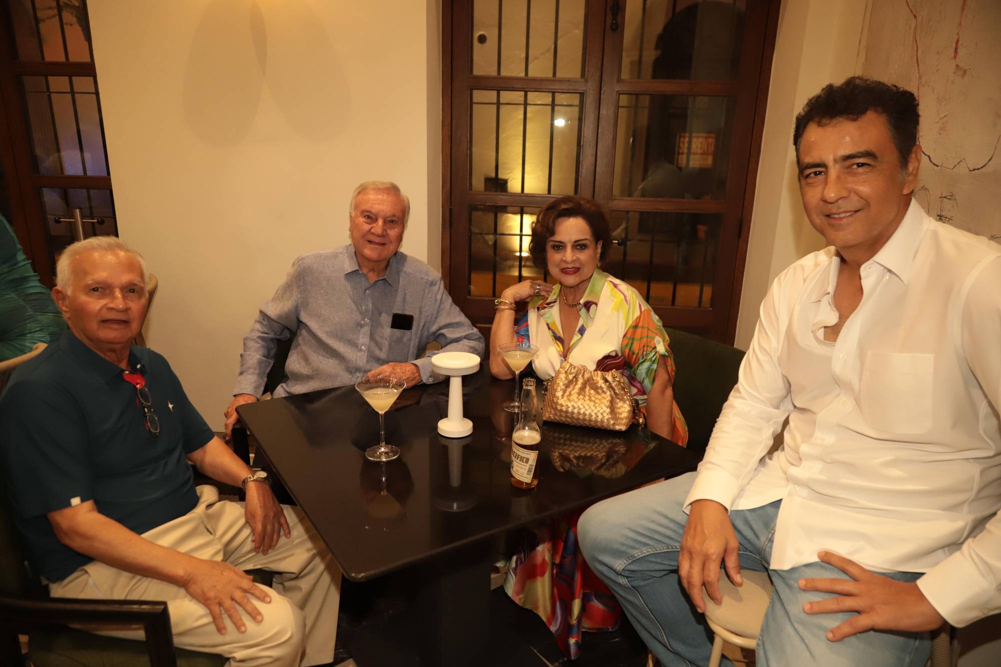 $!Ricardo Ramírez, Rodrigo Rodríguez, Rayito Arias de Rodríguez y Miguel de Rueda.
