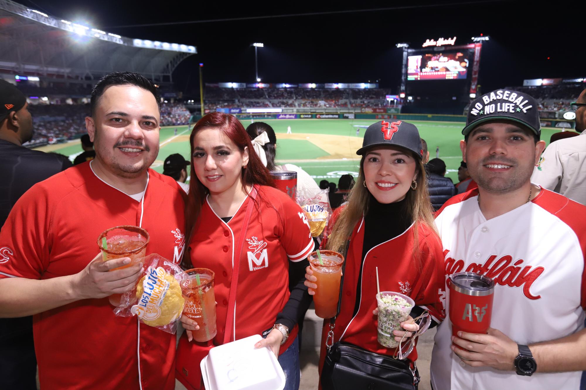 $!Vicente Robledo, Wendy Delgado, Mariela Huerta y Arturo Vega.