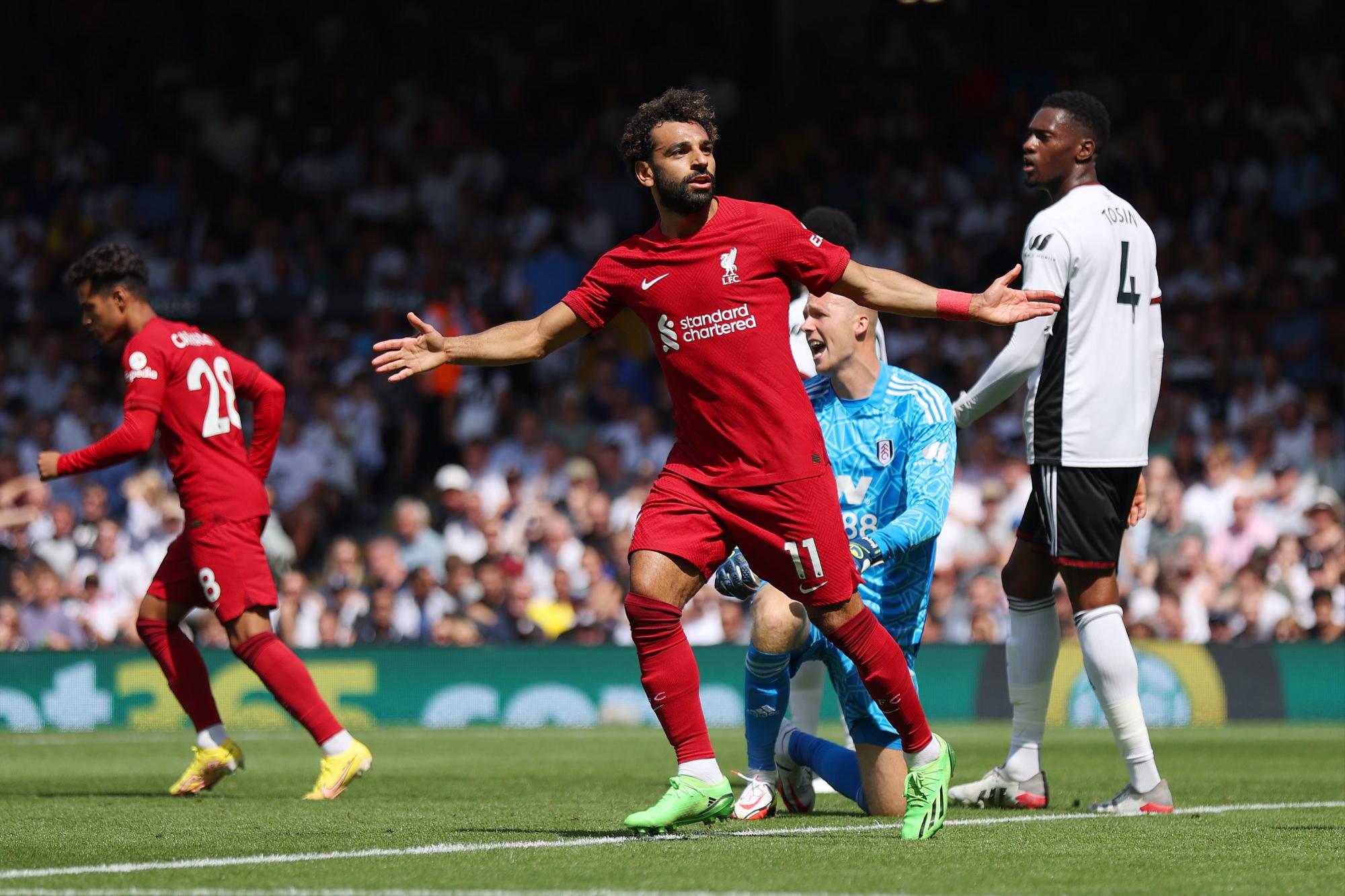 $!Mohamed Salah marca gol.