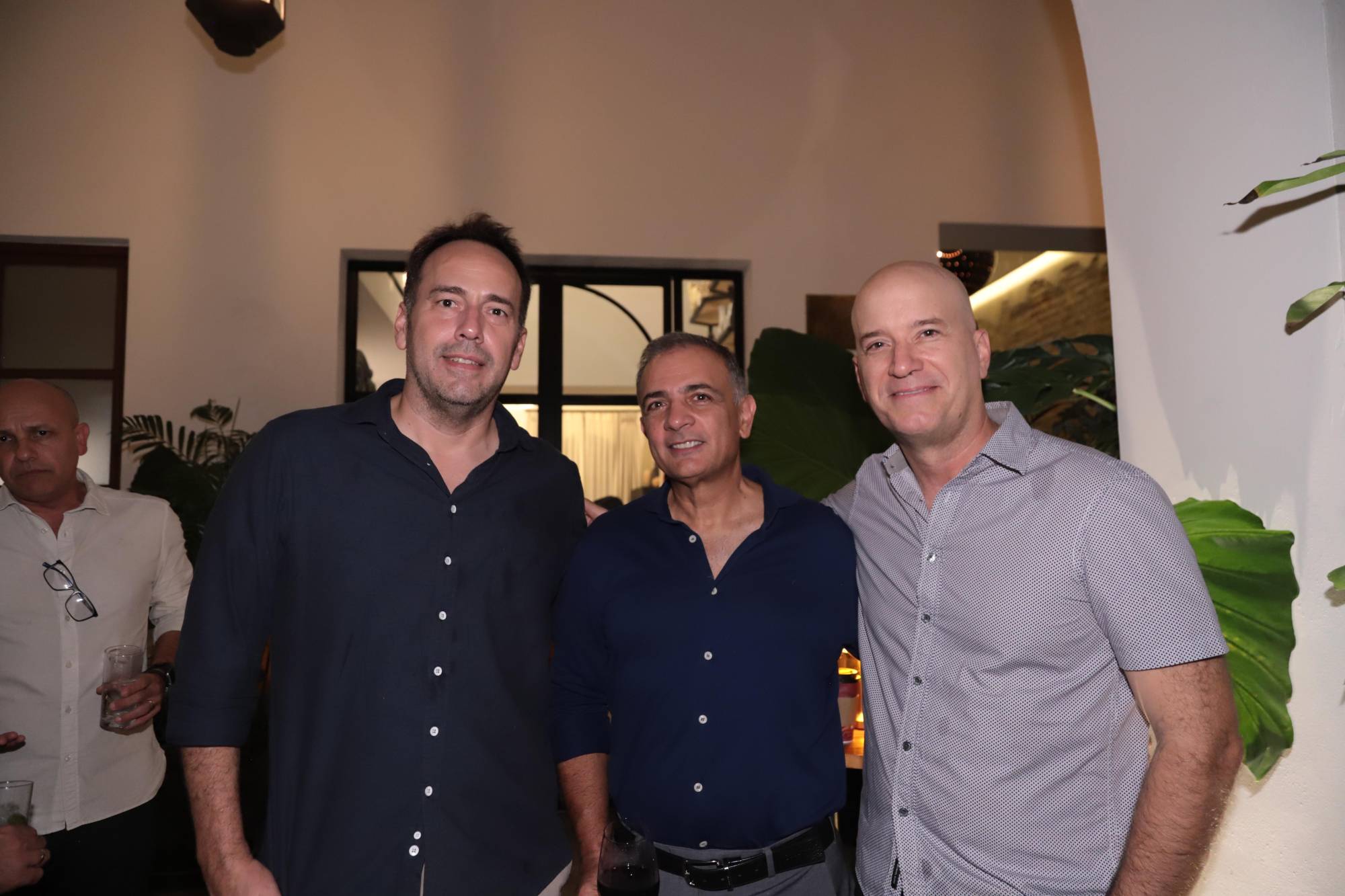 $!Ale Ahumada, Lino Suárez y Rodrígo Díaz.