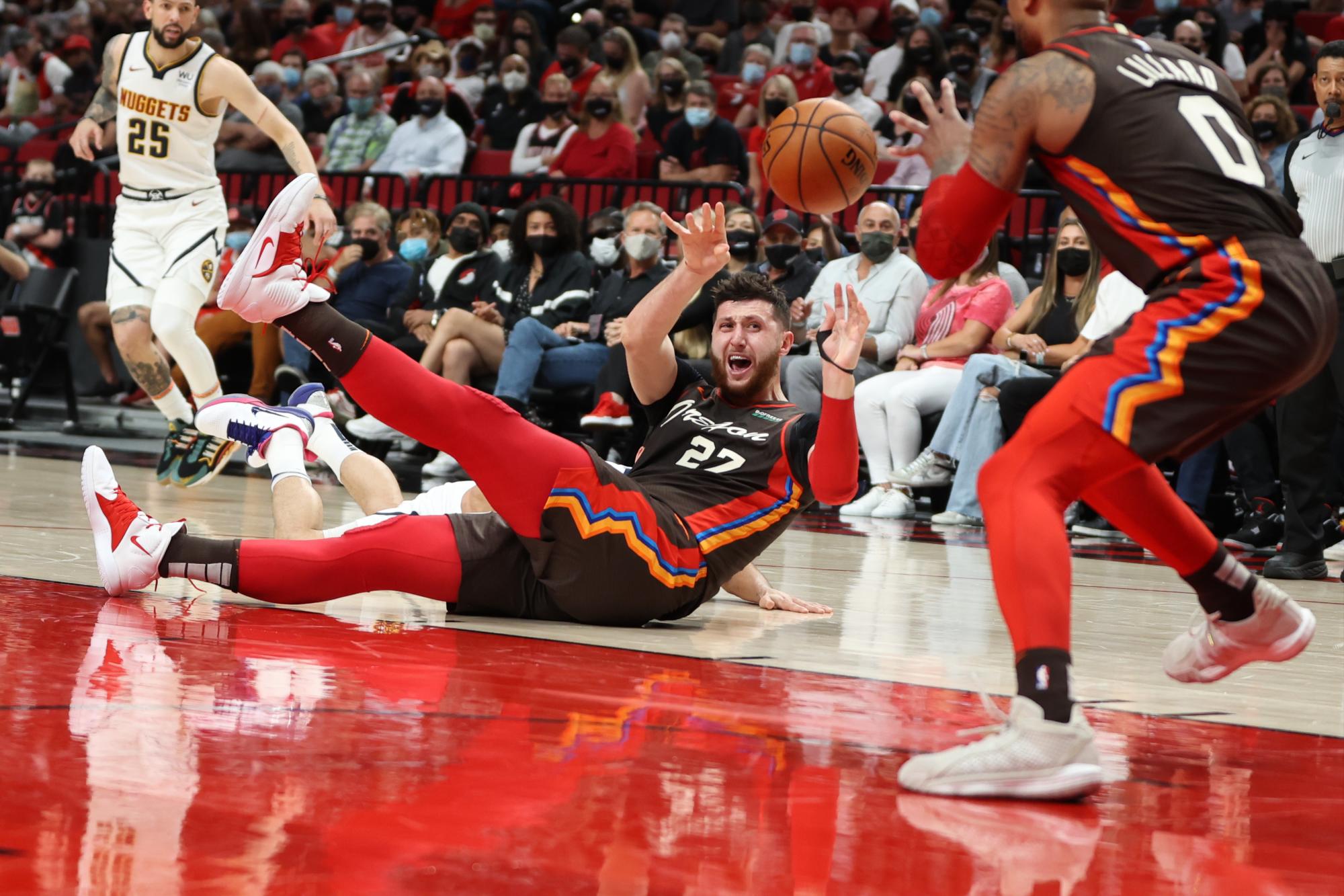 $!Con un buen aporte de Facundo Campazzo, Denver Nuggets elimina a Portland Trail Blazers
