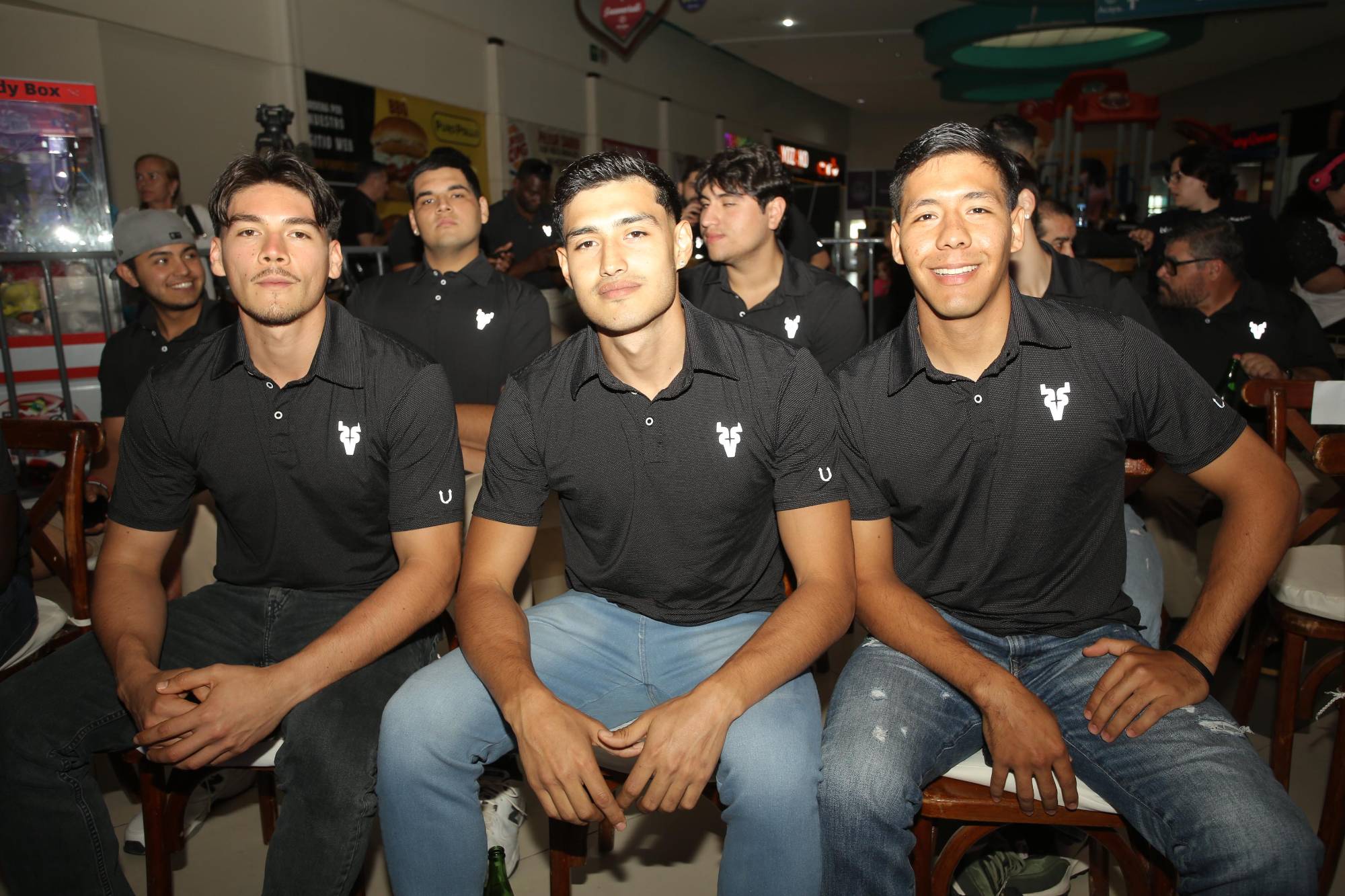 $!Fernando Renteria, Brayan Reynaga y Francisco Acosta.