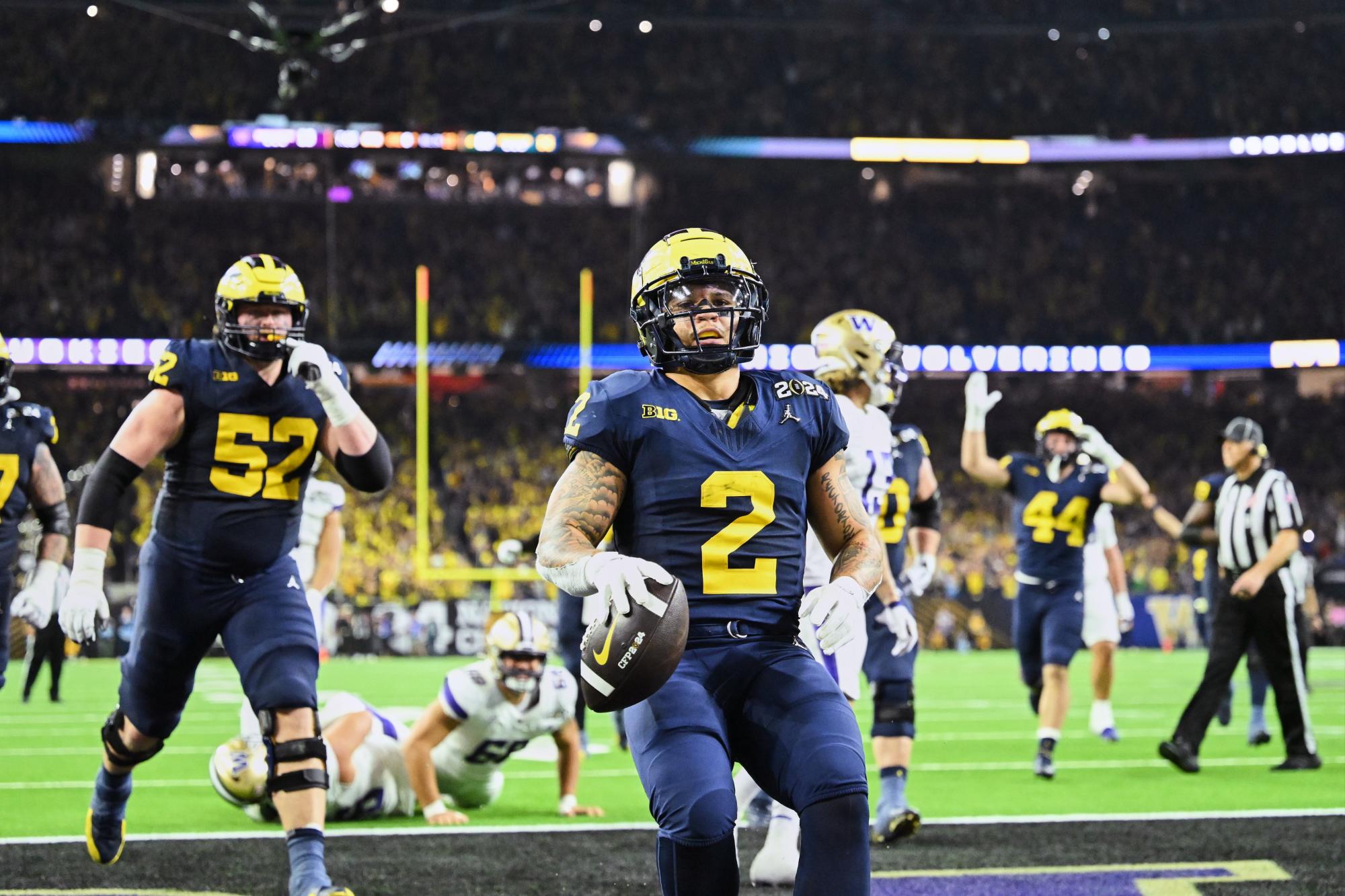$!Michigan gana el título colegial de la NCAA tras vencer a Washington