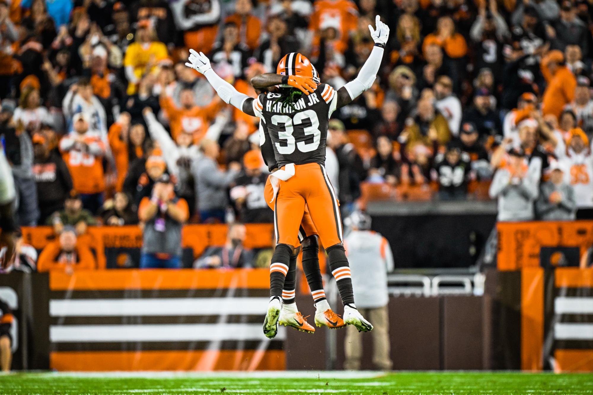 $!Los Browns se apoyaron en su ataque terrestre para vencer a Cincinnati