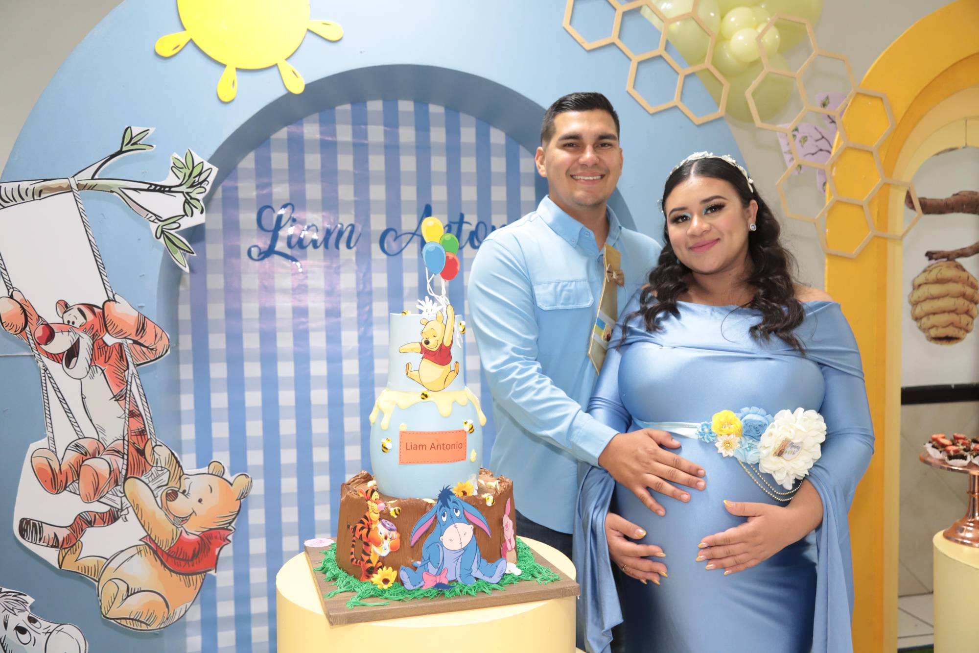 $!Ciboney junto a su esposo, José Antonio Maldonado Molina.