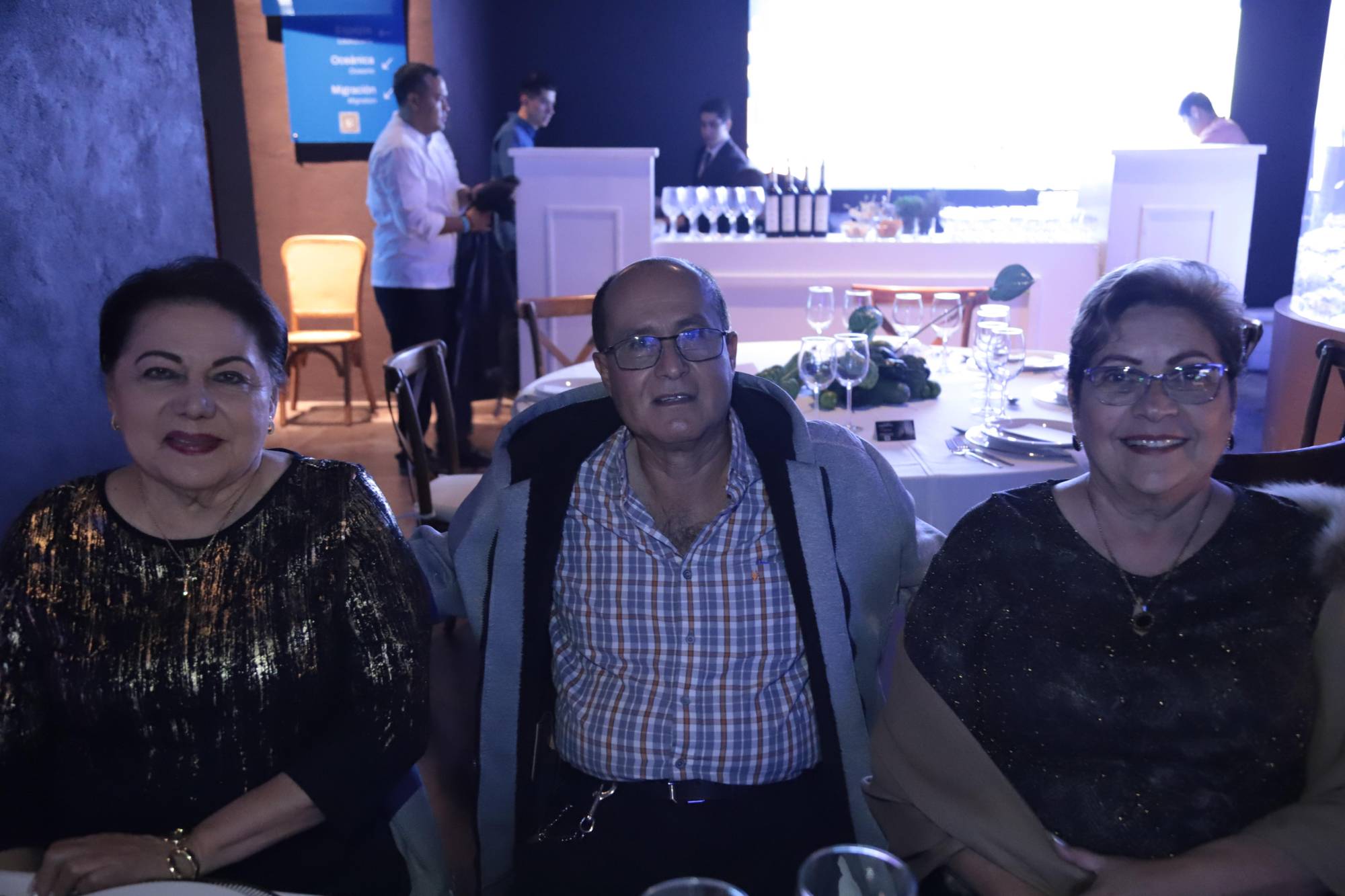 $!Dora Sánchez, Ernesto Bañuelos y Magaly Sánchez.