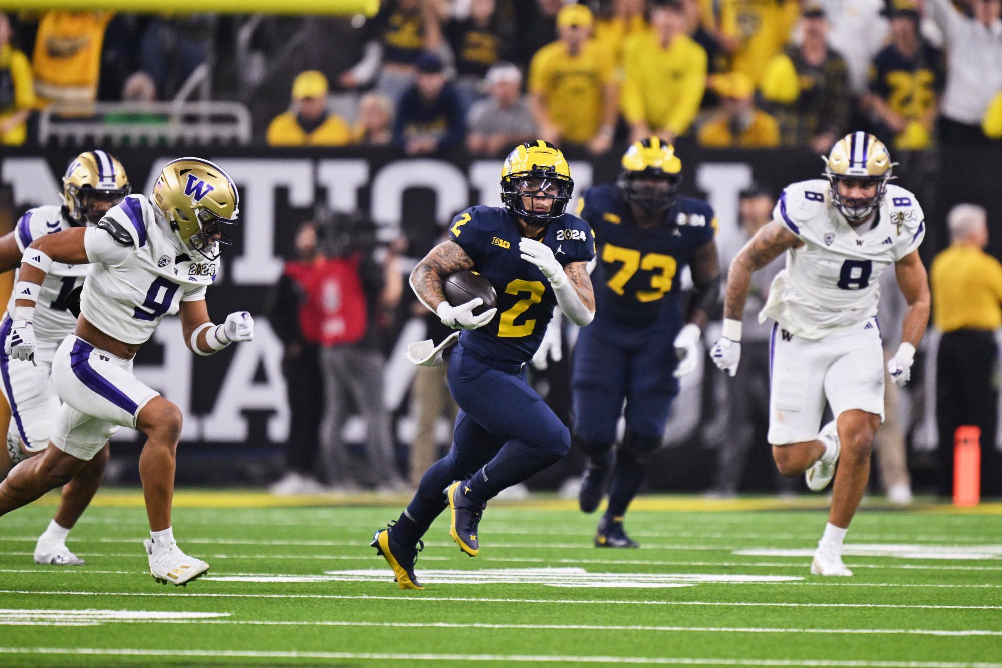 $!Michigan gana el título colegial de la NCAA tras vencer a Washington