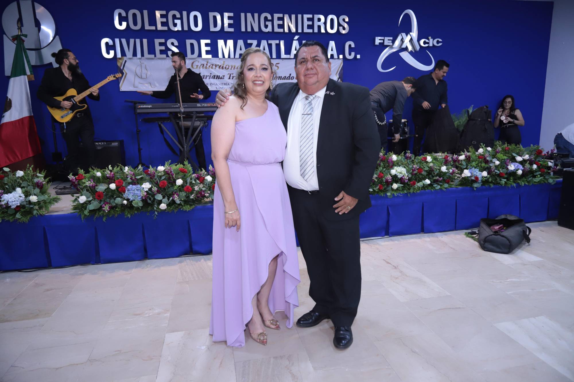 $!Juan Andrés Barrón y Noemí Peña.