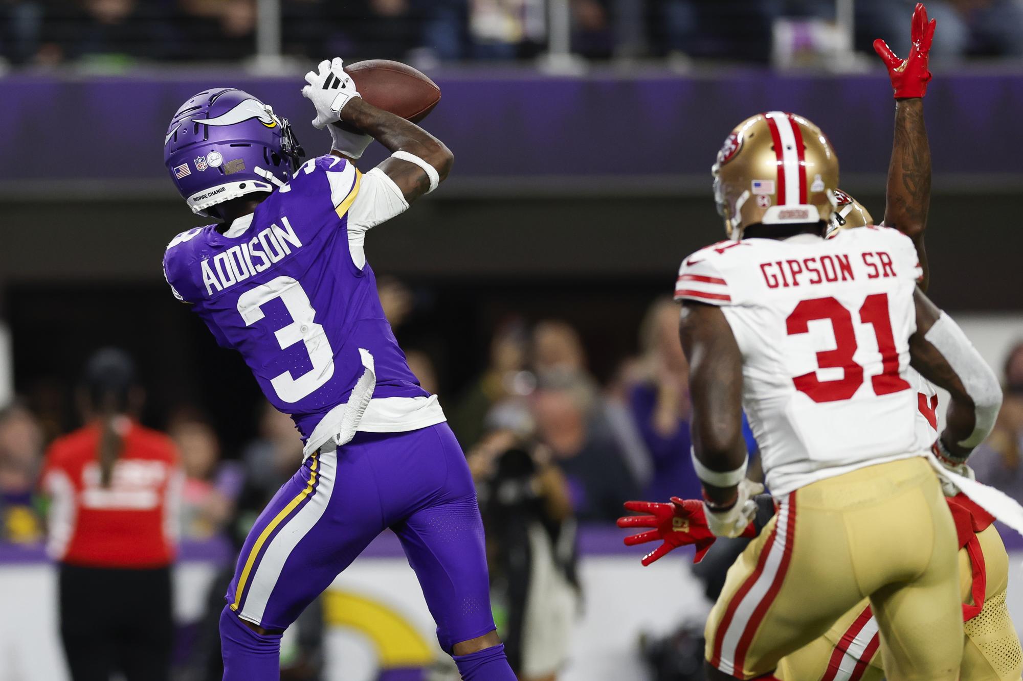 $!Los Vikings rompen las quinielas al derrotar a los 49ers