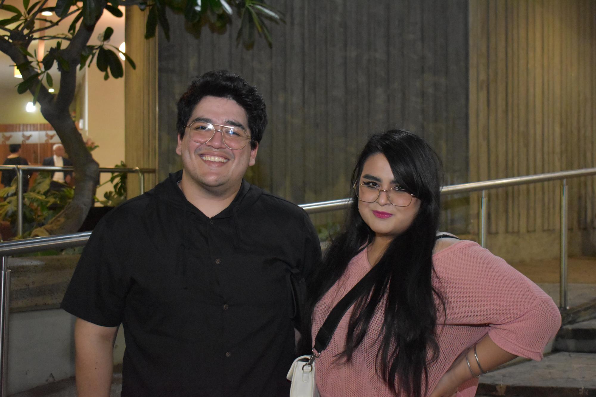 $!Ángel Sandoval y Marina Juárez.