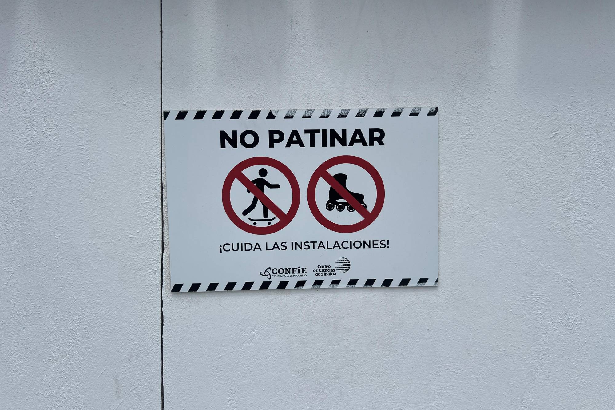 $!Restricción a patinaje, por deterioro de infraestructura, dice Centro de Ciencias de Sinaloa