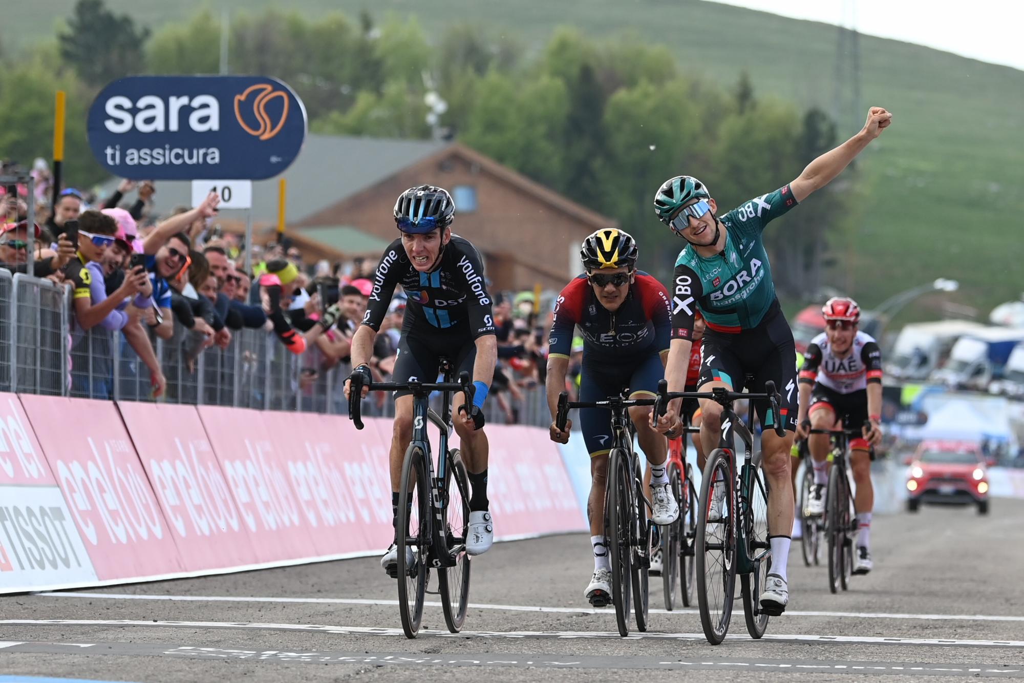 $!Jai Hindley hace cumbre en el Blockhaus, en la novena etapa del Giro de Italia