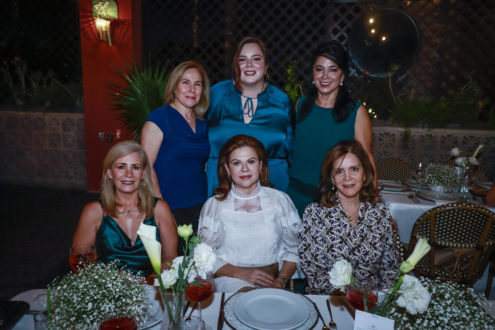 $!Adriana Ritz, Fernanda Clouthier, Mely Pérez de Acha, Cecilia Peimbert, Casandra de Clouthier y Paty Montaño.