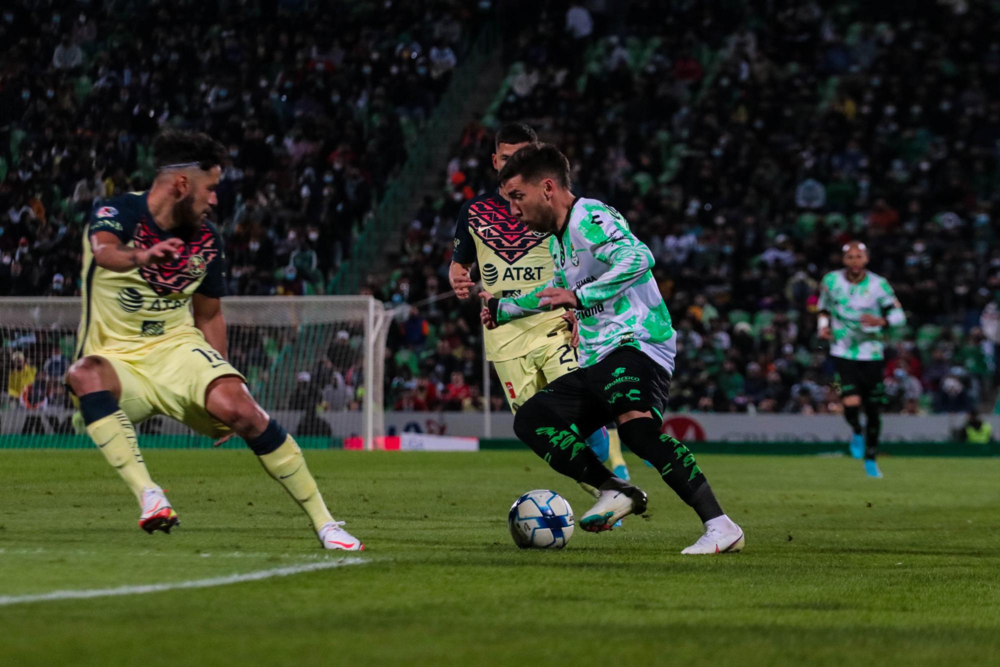 $!América remonta a Santos y logra su primer triunfo del Clausura 2022