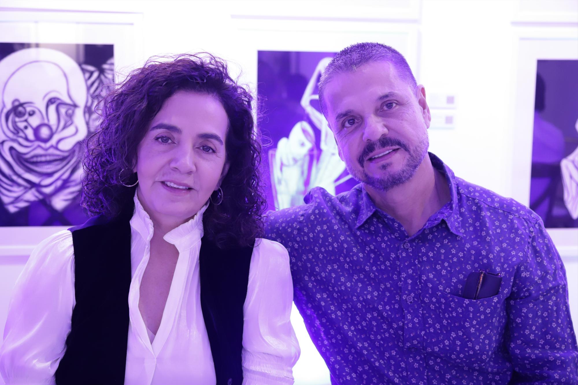 $!Gabriela Stamtis de Vega y Netzahualcóyotl Vega.
