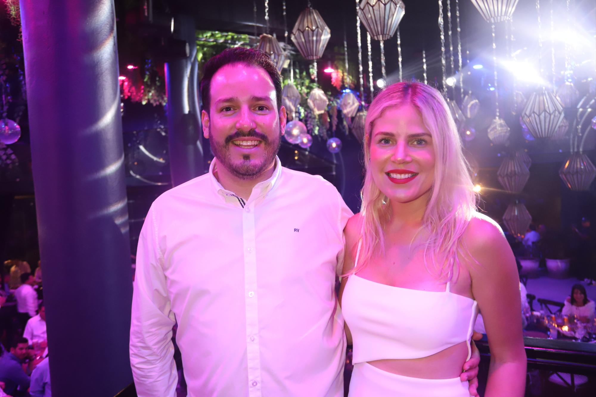 $!Ricardo Velarde y Natalia García de Velarde.