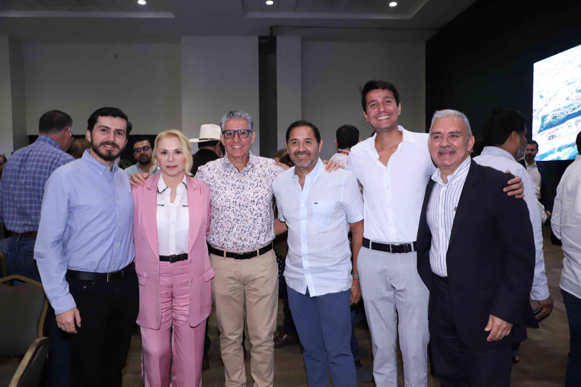 $!Alejandro Zerecero, Elena y Guillermo Zerecero, Víctor Ledón, Guillermo Zerecero Rodríguez y Fernando Valdez.