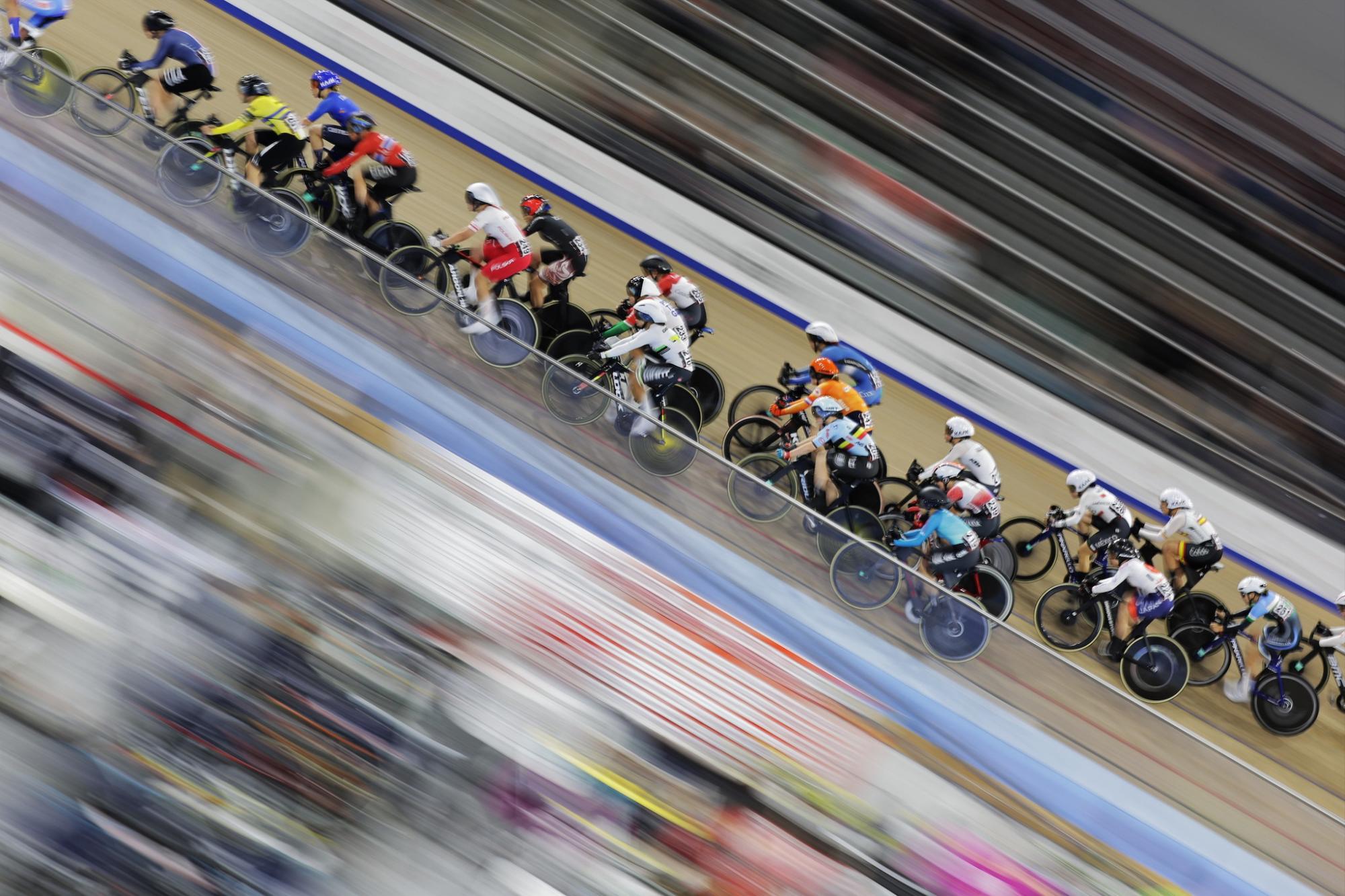 $!Sinaloense Luz Daniela Gaxiola gana plata en Copa de Naciones de ciclismo de pista en Canadá
