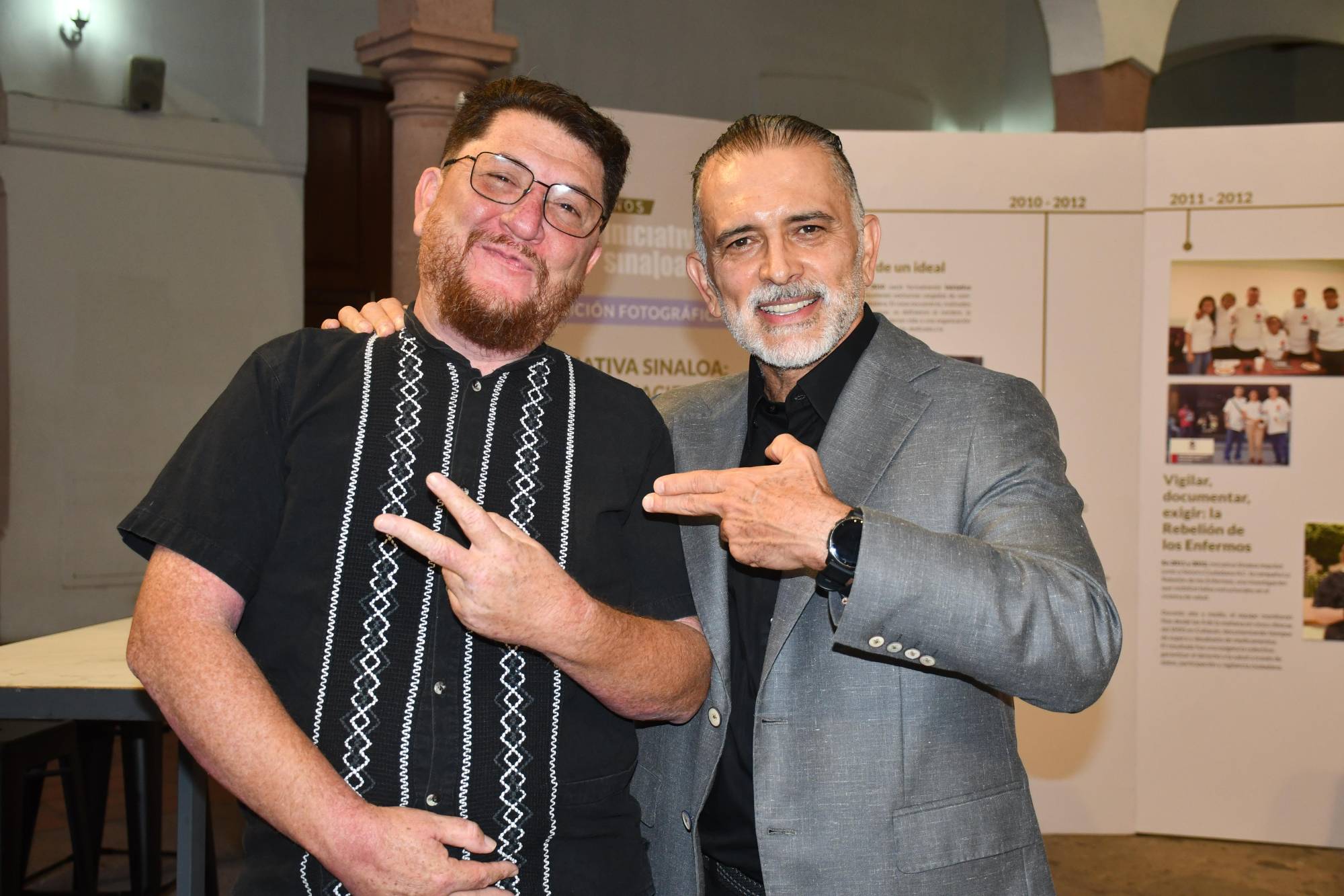 $!Francisco Cuamea y Luis Pérez de Acha.