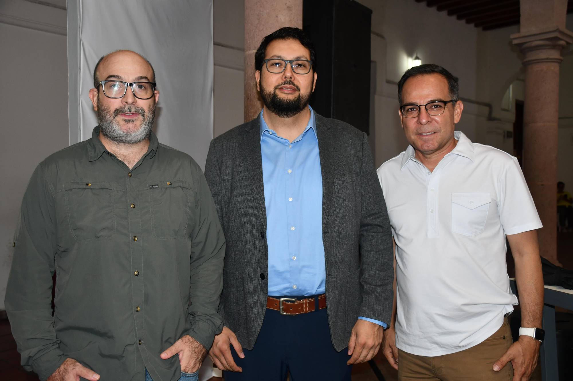 $!Juan Pablo Ramírez, Héctor Ley y Miguel Calderón.