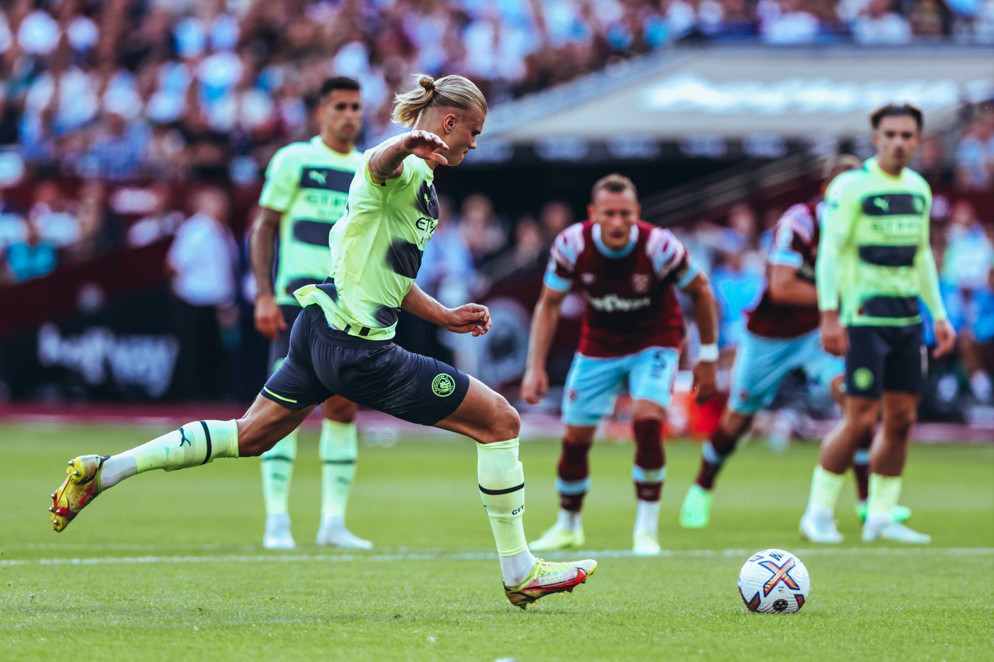 $!Erling Haaland se estrena en la Premier con doblete