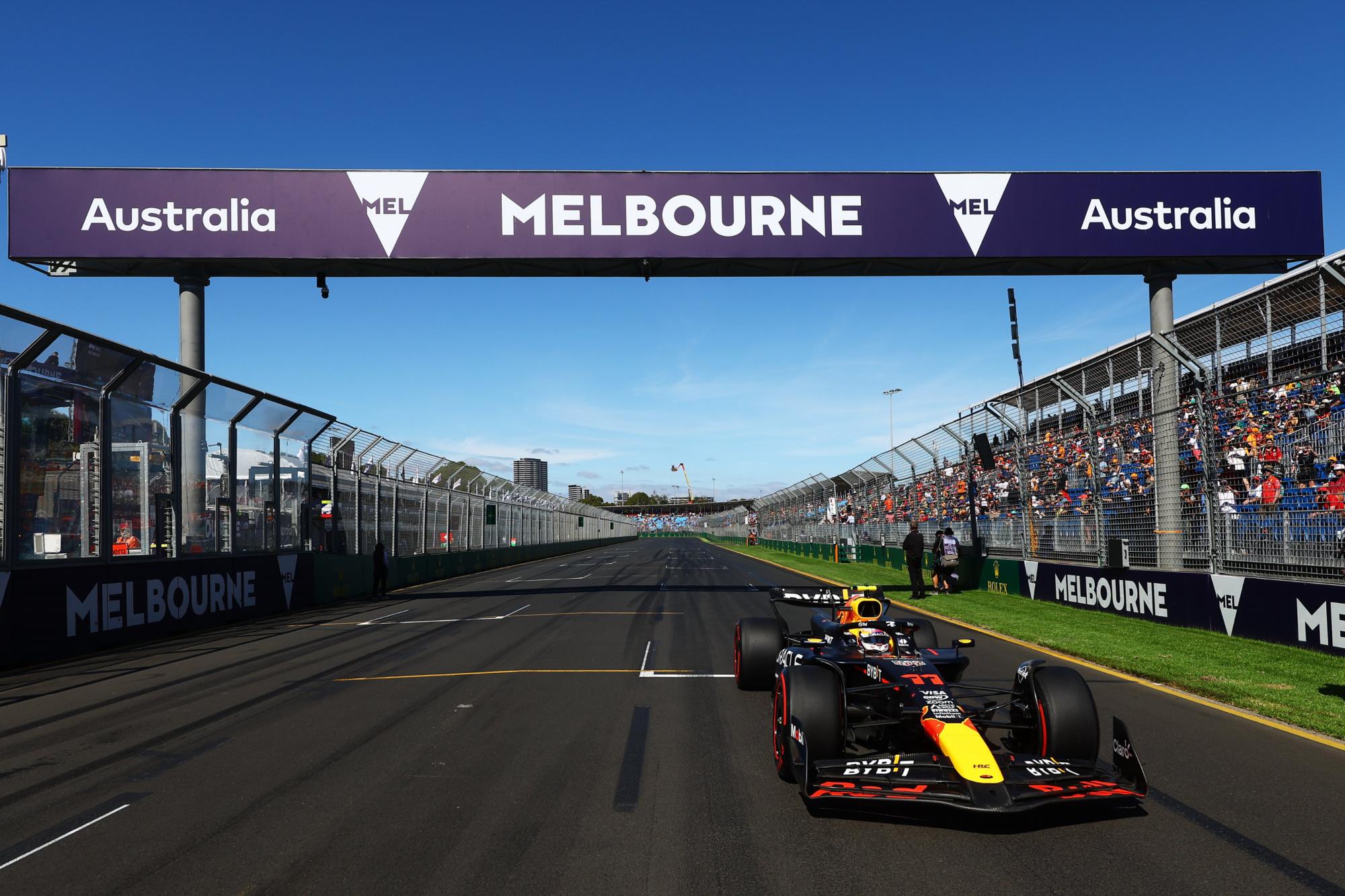 $!Checo Pérez pierde su racha de podios y se conforma con el quinto lugar en Australia