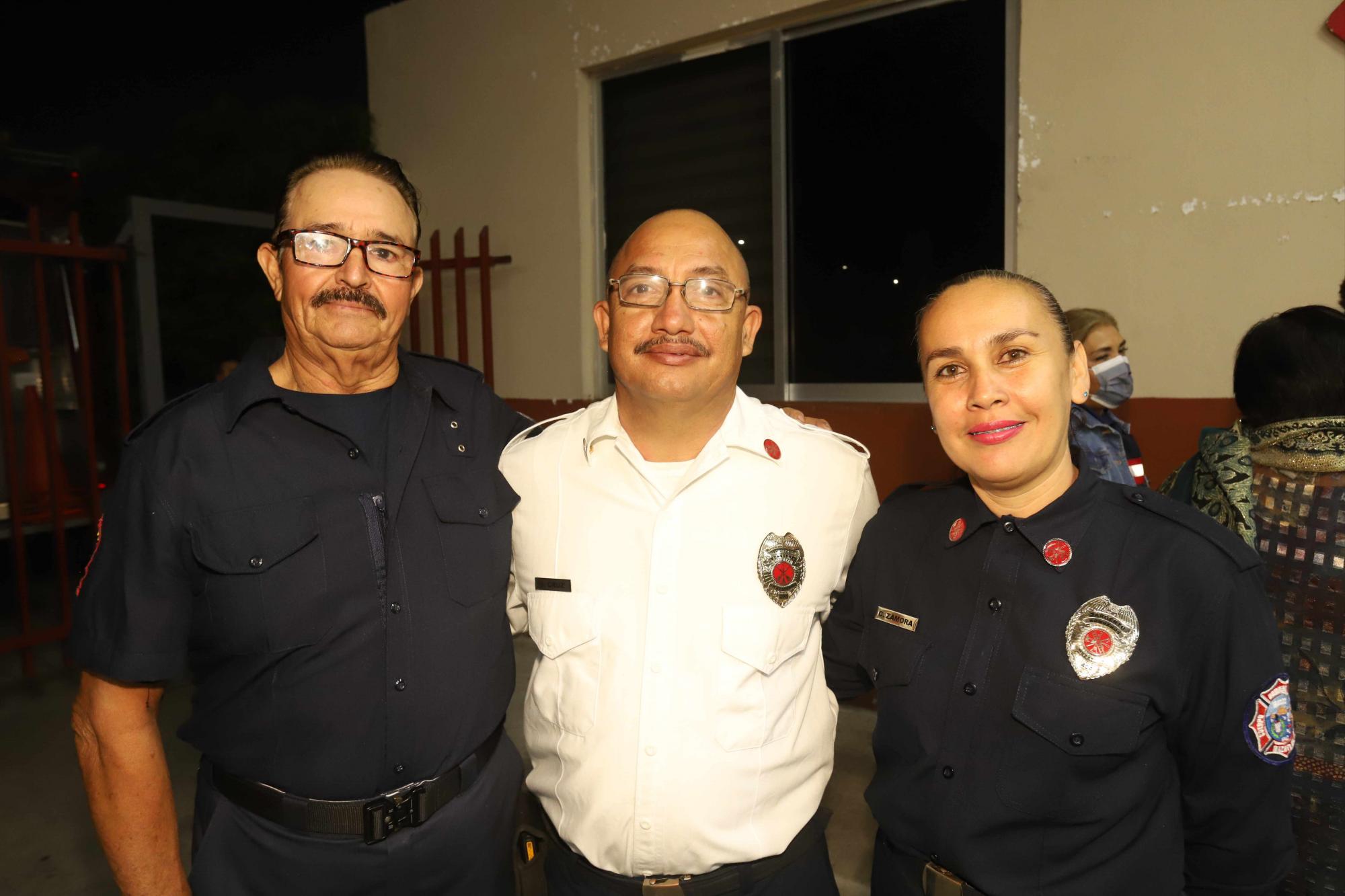 $!César Rodríguez, José Manuel Cruz y Janet Ramos.