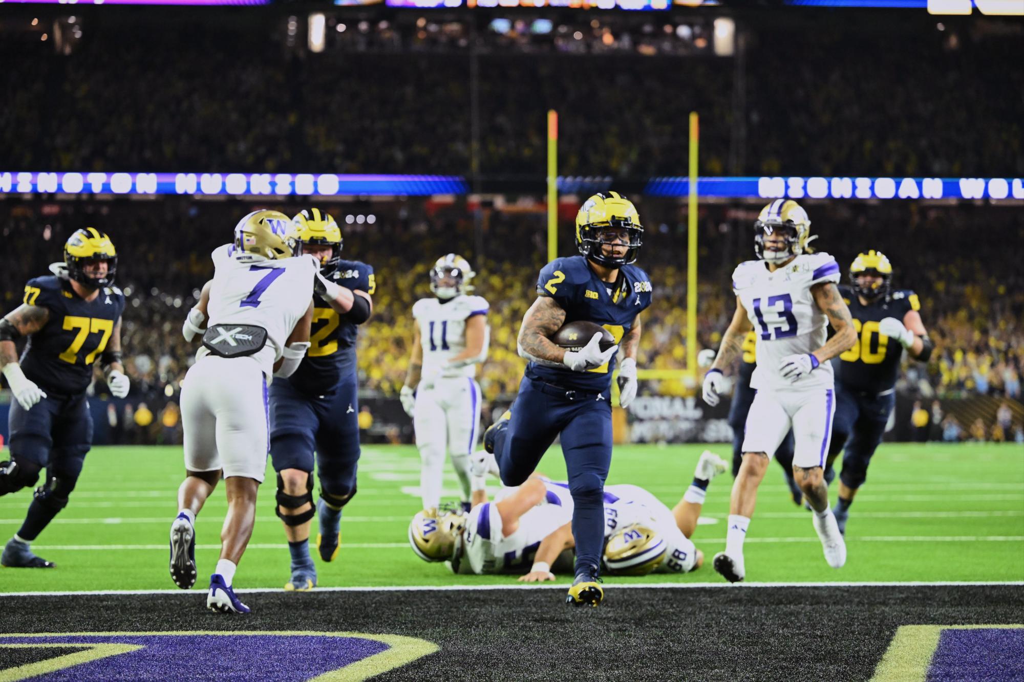 $!Michigan gana el título colegial de la NCAA tras vencer a Washington