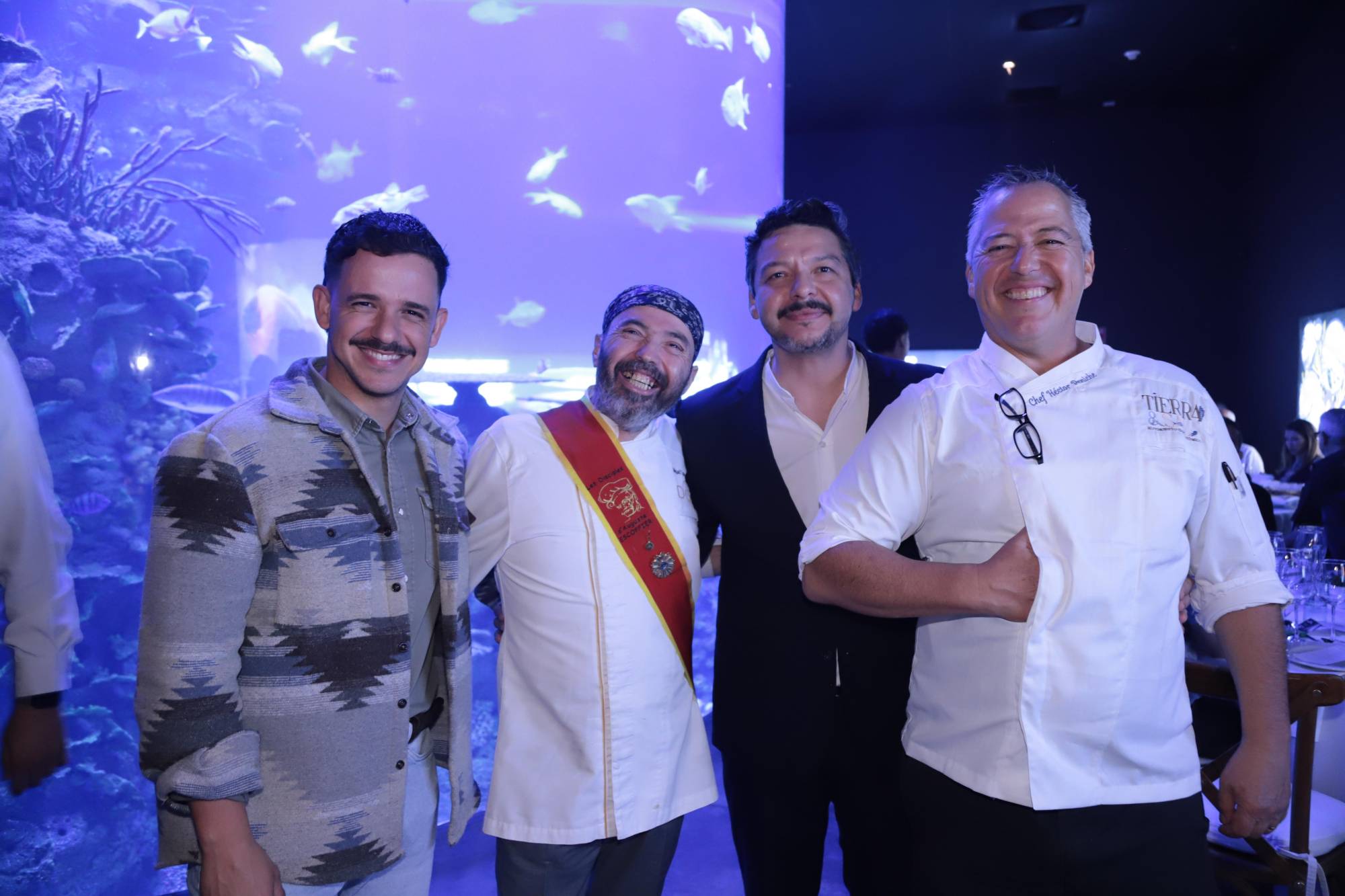 $!Isaac Aranguré, Miguel Taniyama, Adrián López Ortiz y Héctor Peniche.