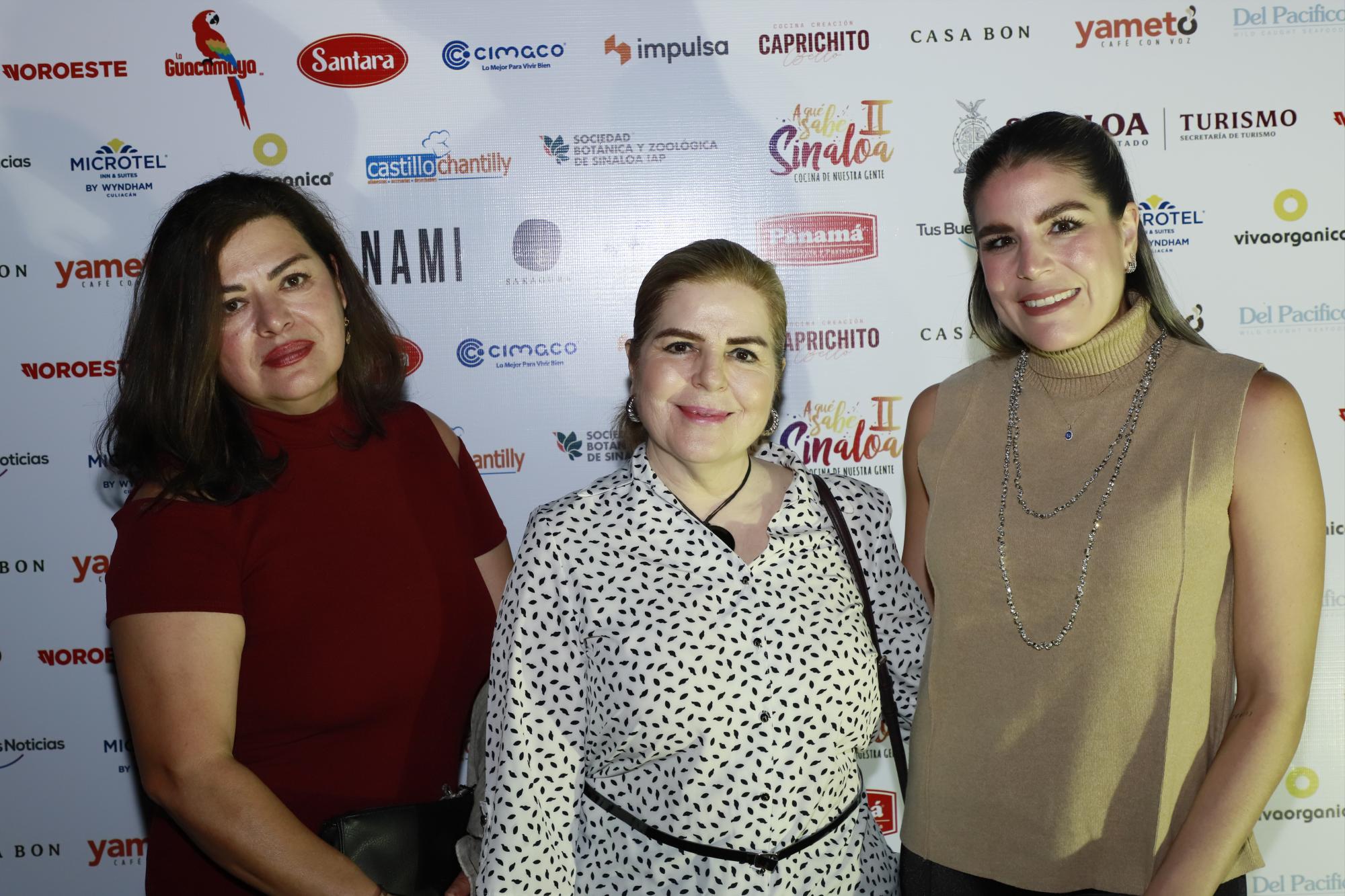$!Alma Arellano, Georgina Cázares y Claudia Ramos.