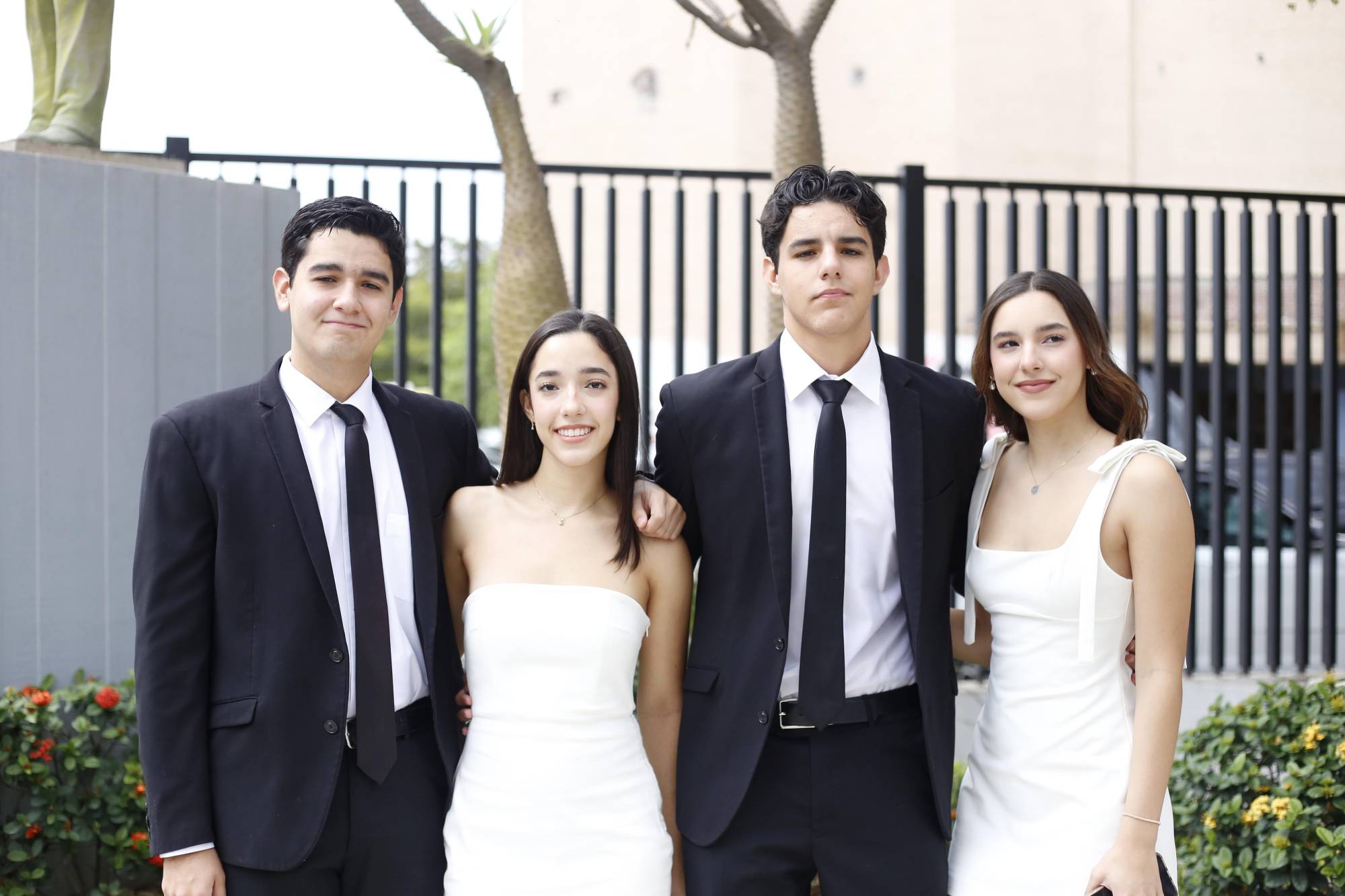 $!Los hermanos Diego, Natalia, Mariana y Ricardo Abitia.