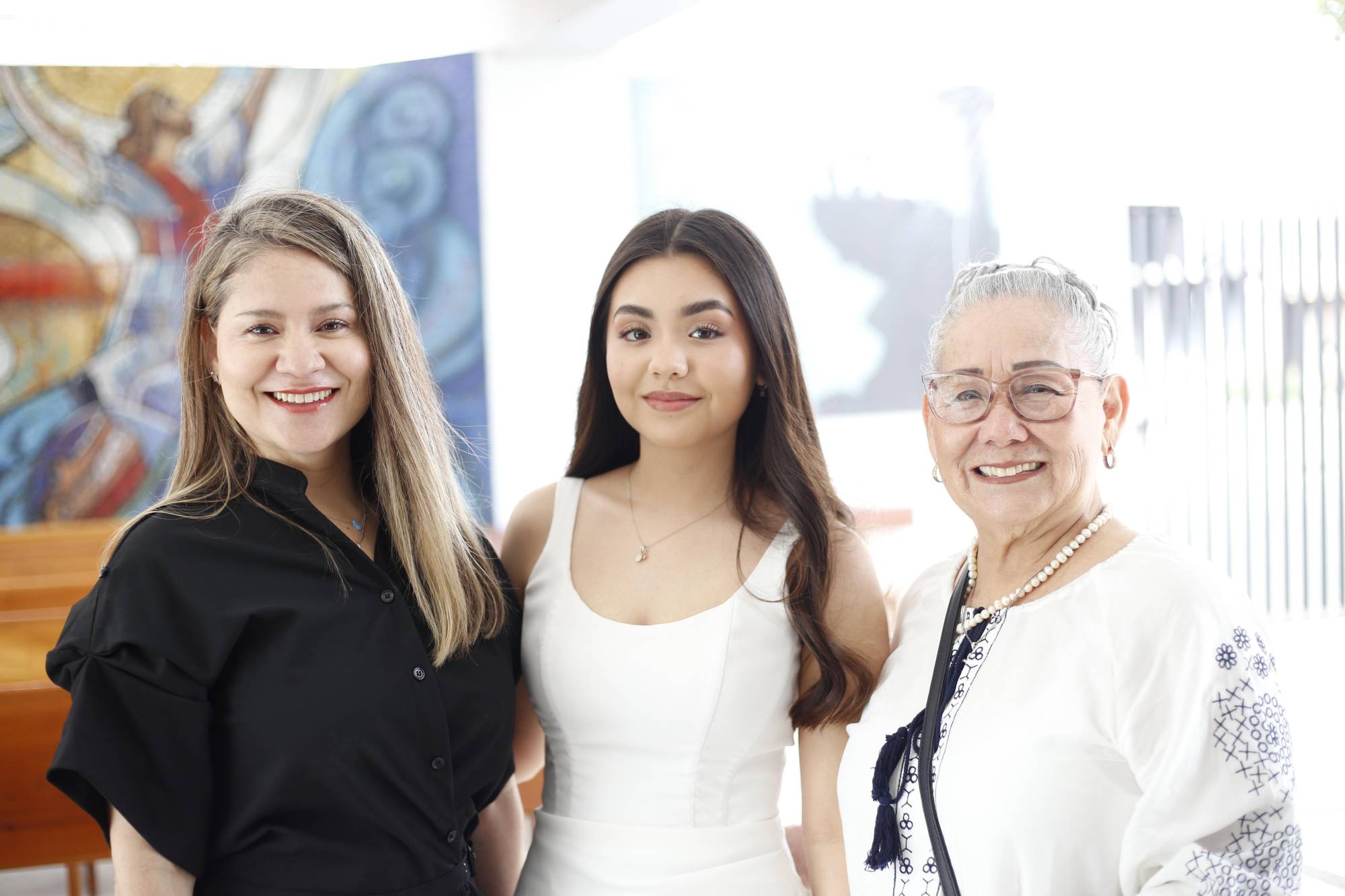 $!Yirla González, Martha Elva García y Rebeca García.