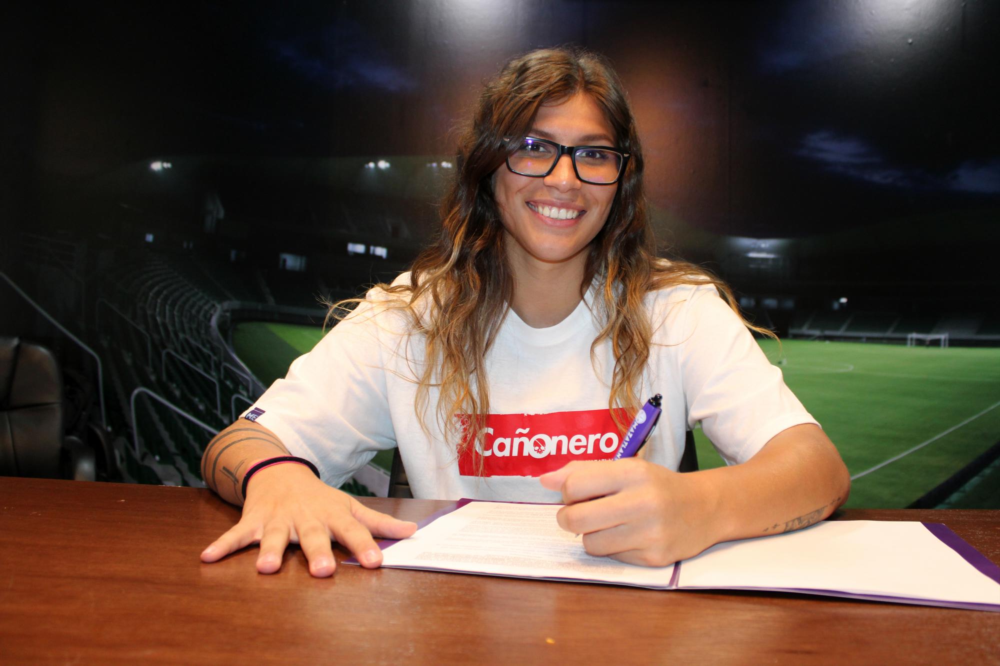 $!Gabriela Juárez llega a reforzar el ataque del Mazatlán Femenil