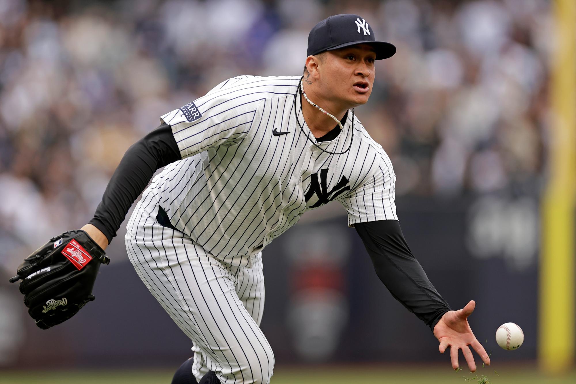 $!Mexicano Víctor González logra su segundo salvamento con los Yanquis