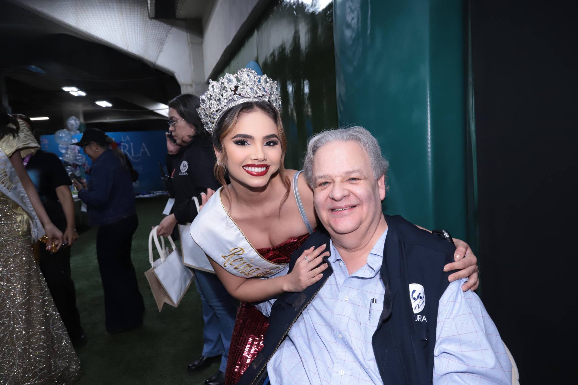 $!Carolina Ruelas, Reina del Carnaval 2024, junto a Raúl Rico.