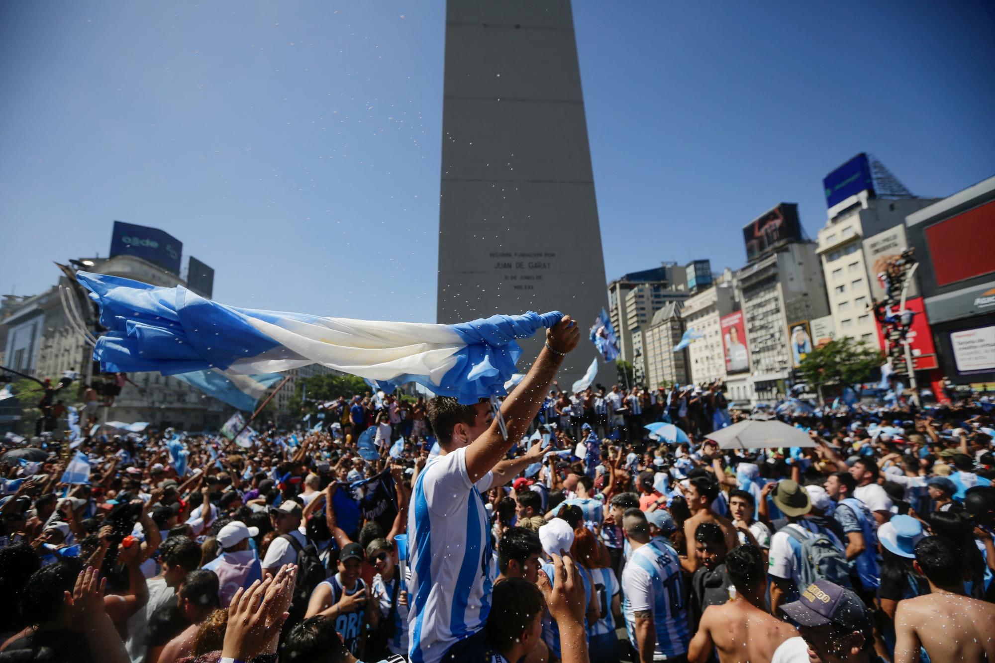 $!Millones de argentinos lloran, gritan y desbordan alegría por triunfo en el Mundial