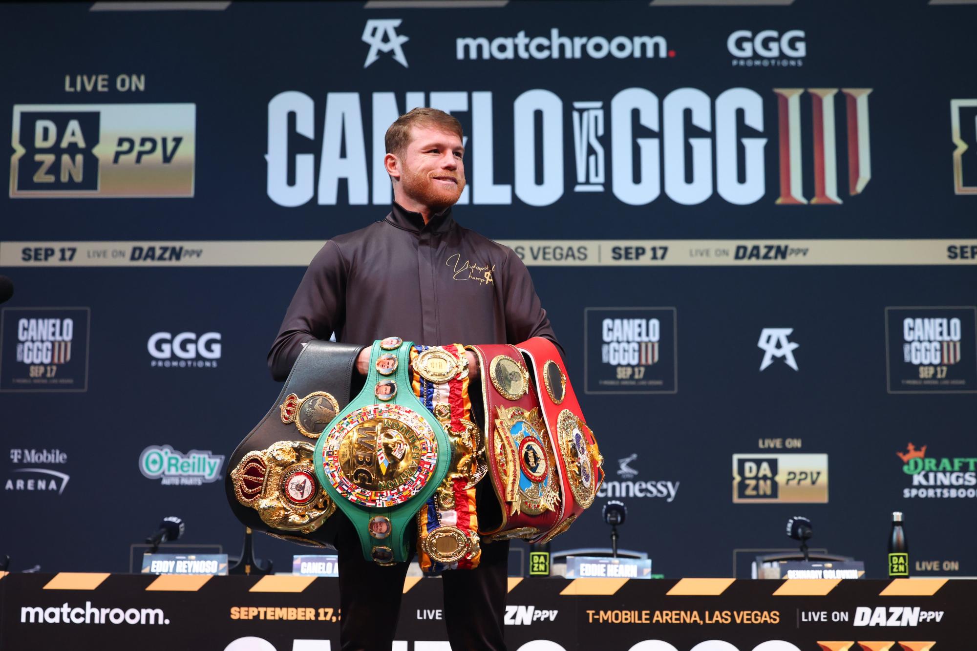 $!Canelo se olvida de los ataques personales y elogia a Golovkin