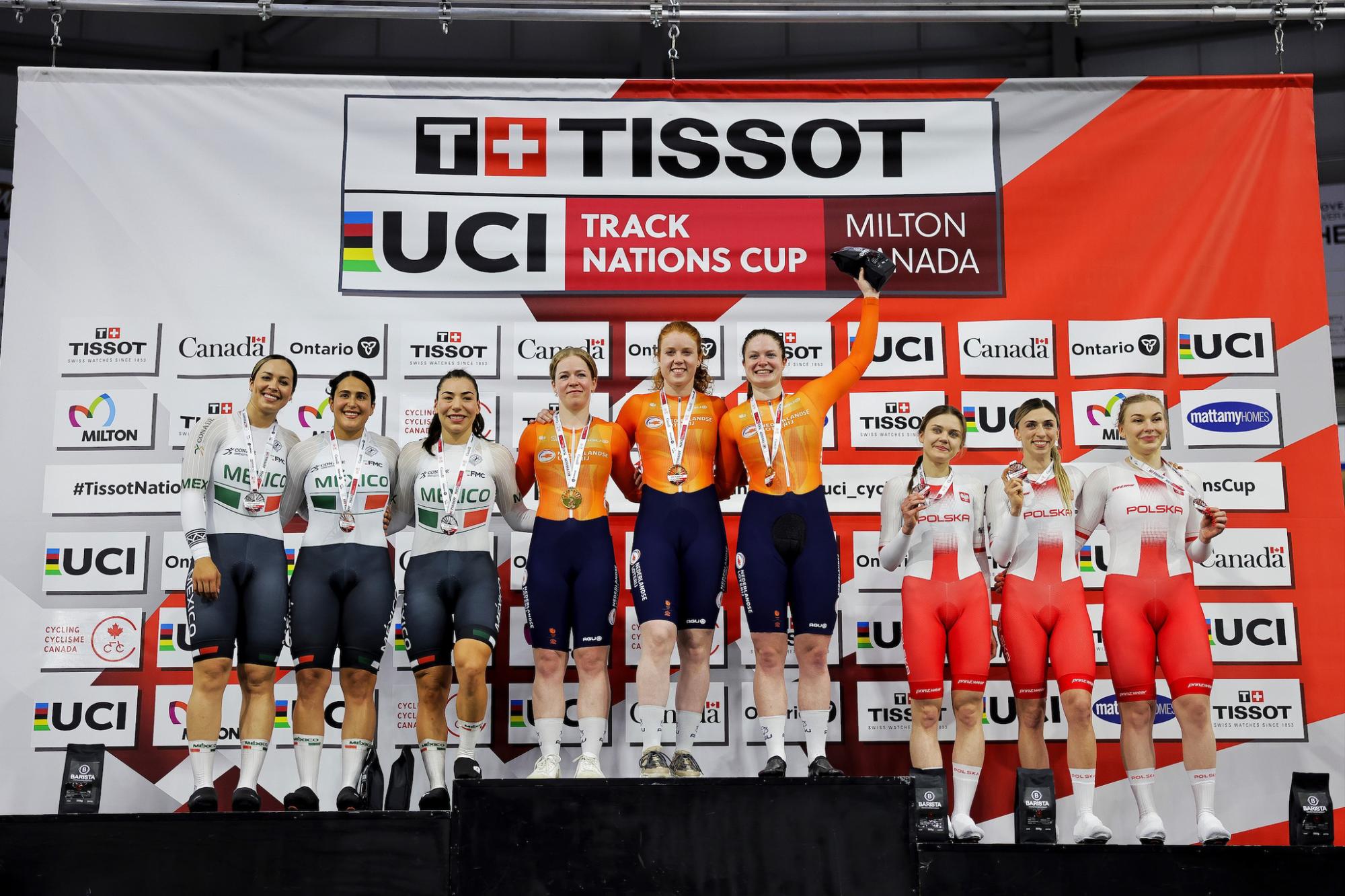 $!Sinaloense Luz Daniela Gaxiola gana plata en Copa de Naciones de ciclismo de pista en Canadá