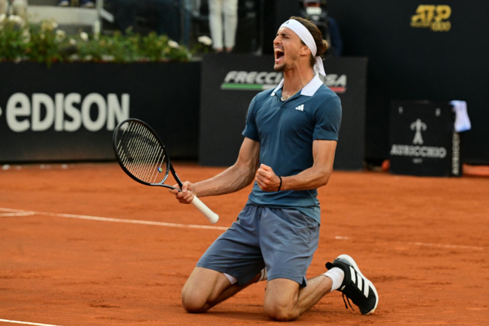 $!Zverev recupera el trono de Roma