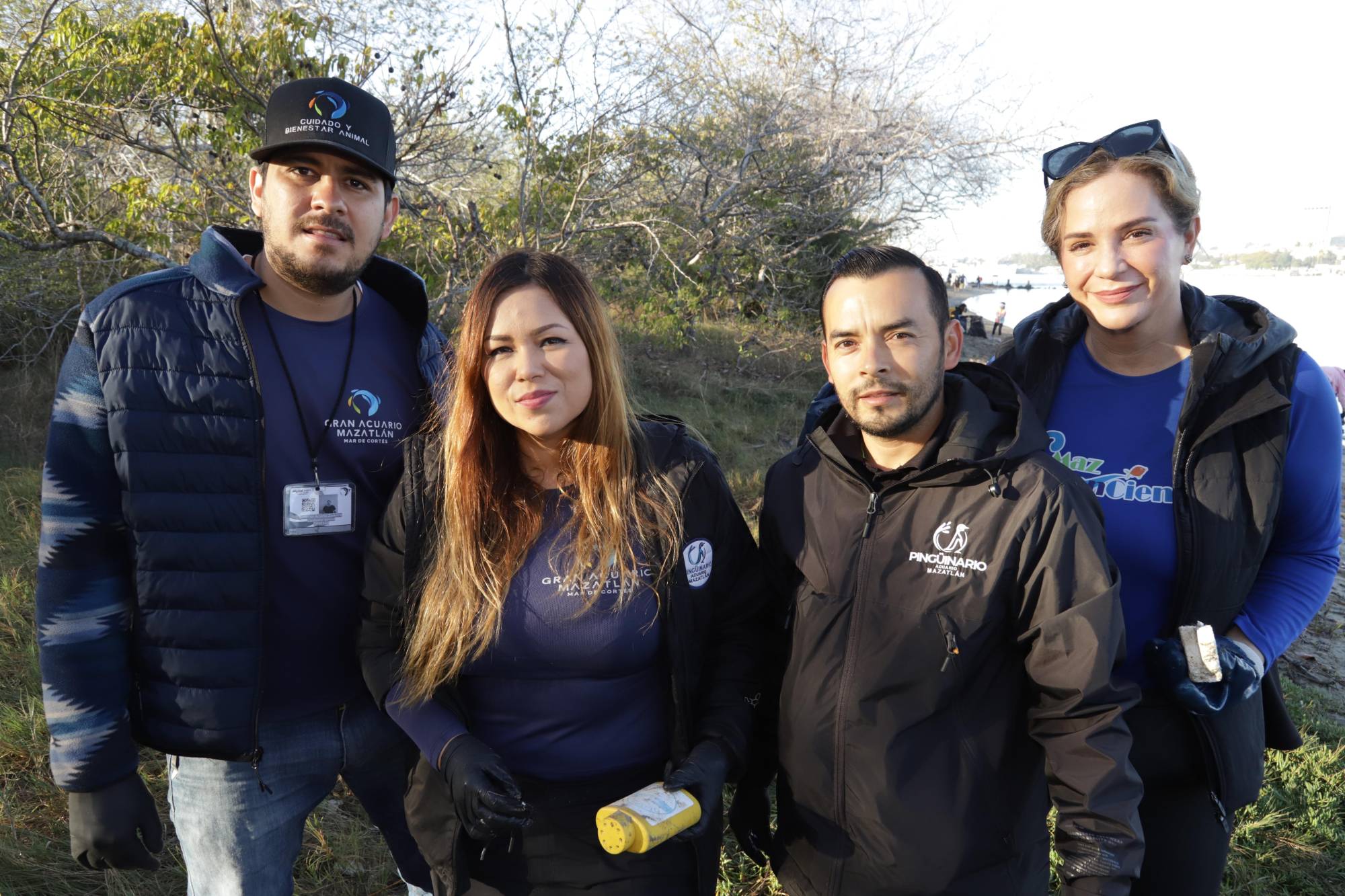 $!Gabriela Acuña, Fabiola Guzmán, Antonio Velázquez y María Esther Juárez.