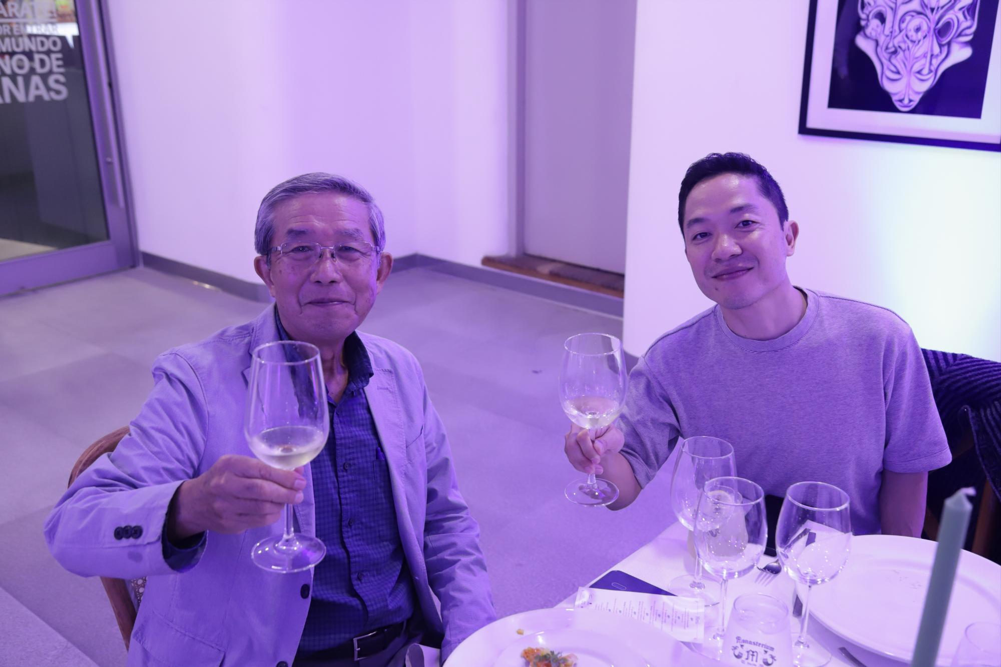 $!Tsutomu Yoshii Yatabe junto a su hijo, Alejandro Yoshii Kasuga.