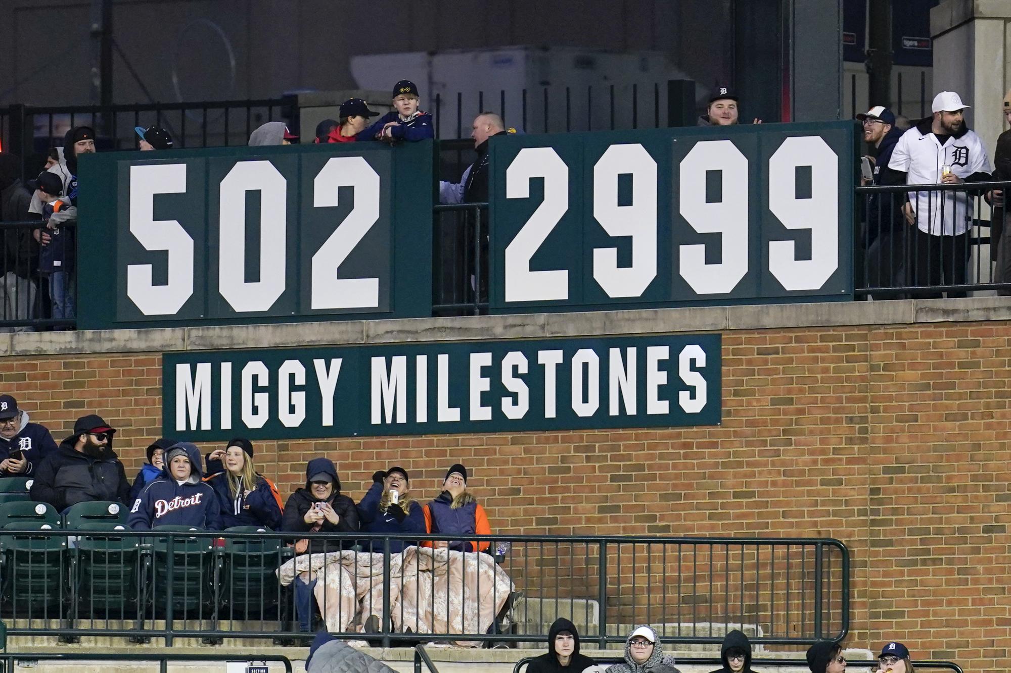 $!Miguel Cabrera sigue en 2 mil 999 hits, pero Tigres blanquean a Yanquis