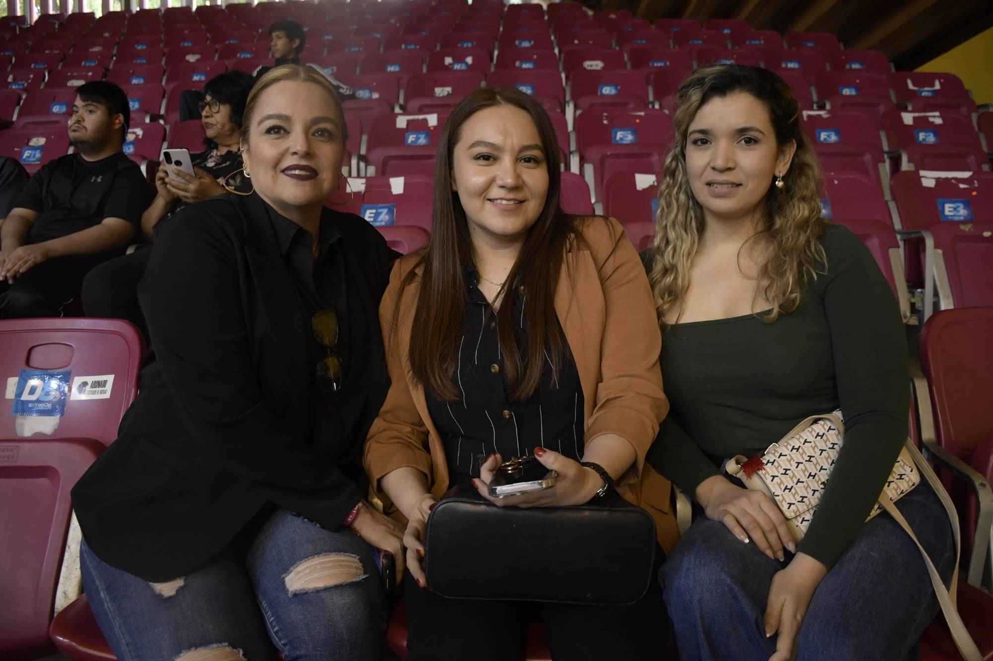 $!Claudia Félix, Karely Guzmán y Eunice Willis.