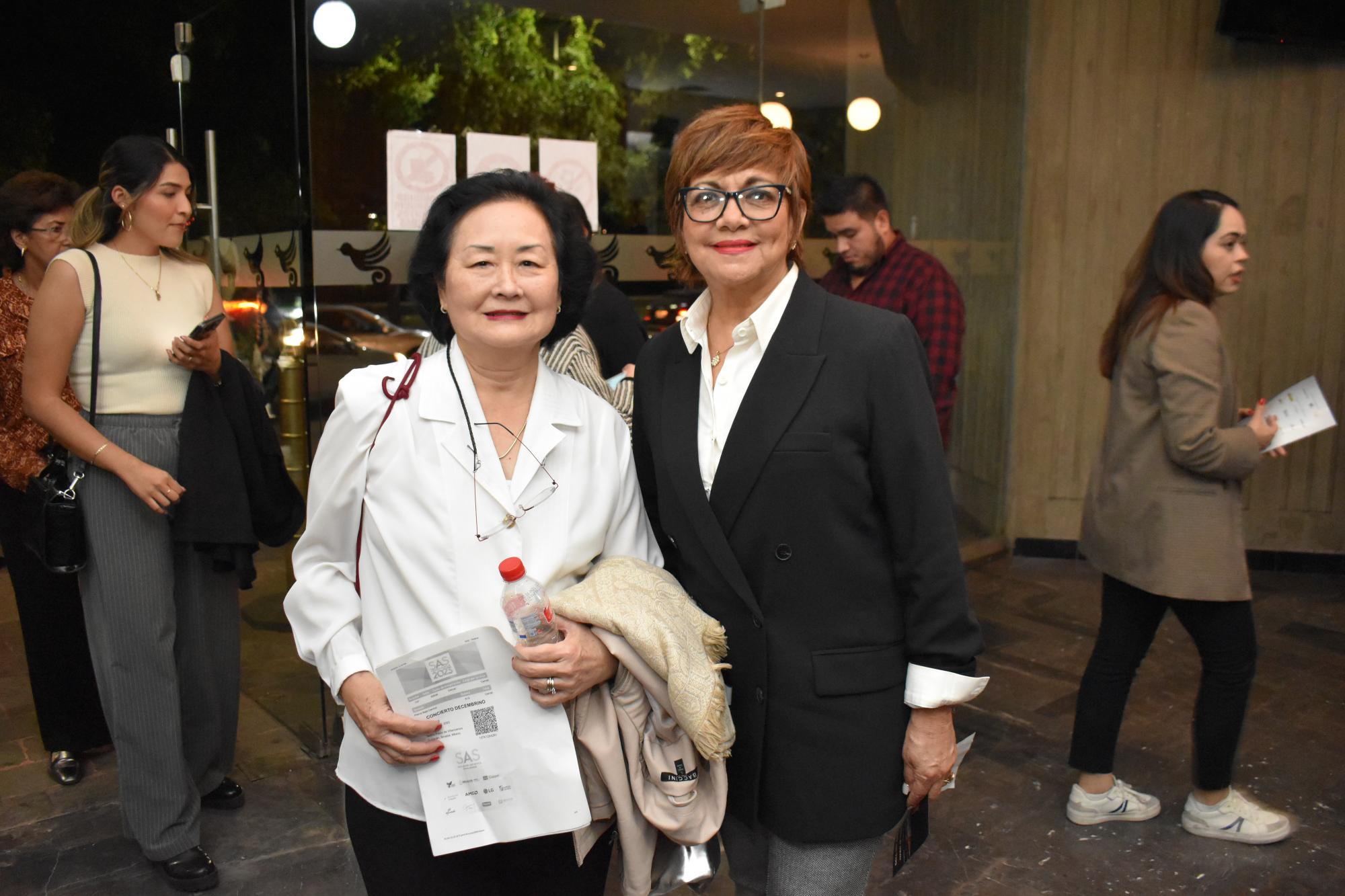 $!Mary Inukai y Victoria Tatto.