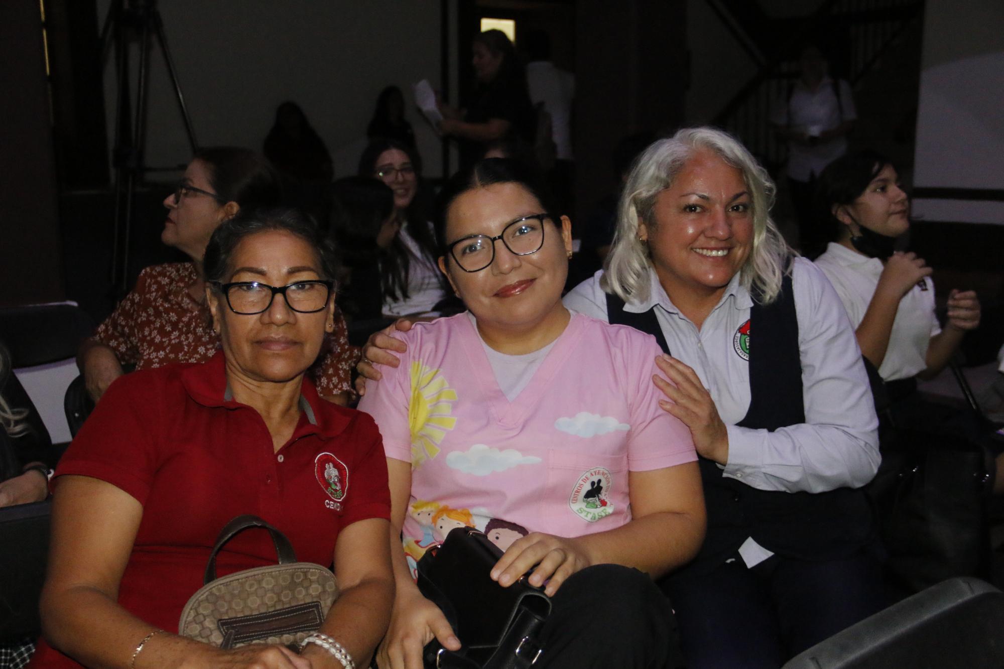 $!Enedina Rubio García, Alexis Iribe Medina y Lubia Larrañaga.