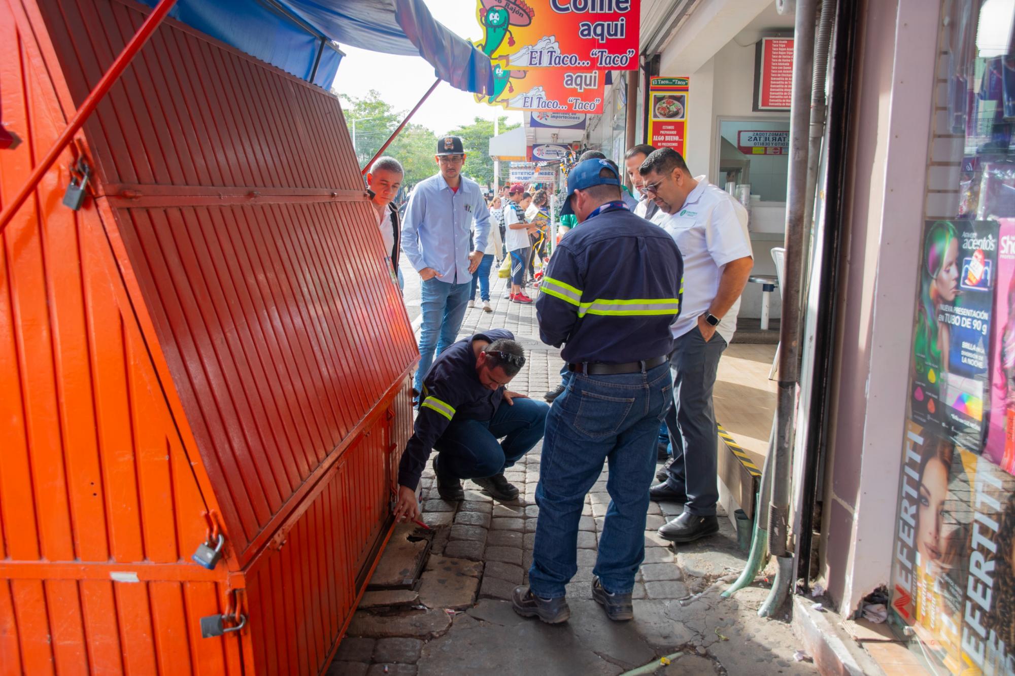 $!Ubica Protección Civil los puntos de riesgo del primer cuadro de Culiacán
