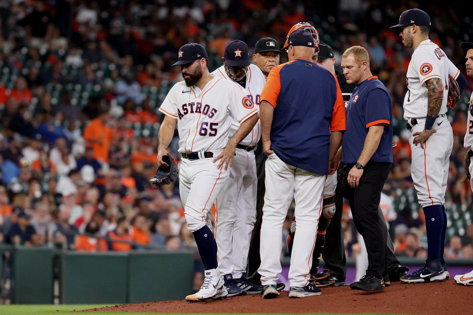 $!José Urquidy es colocado en lista de lesionados de Astros