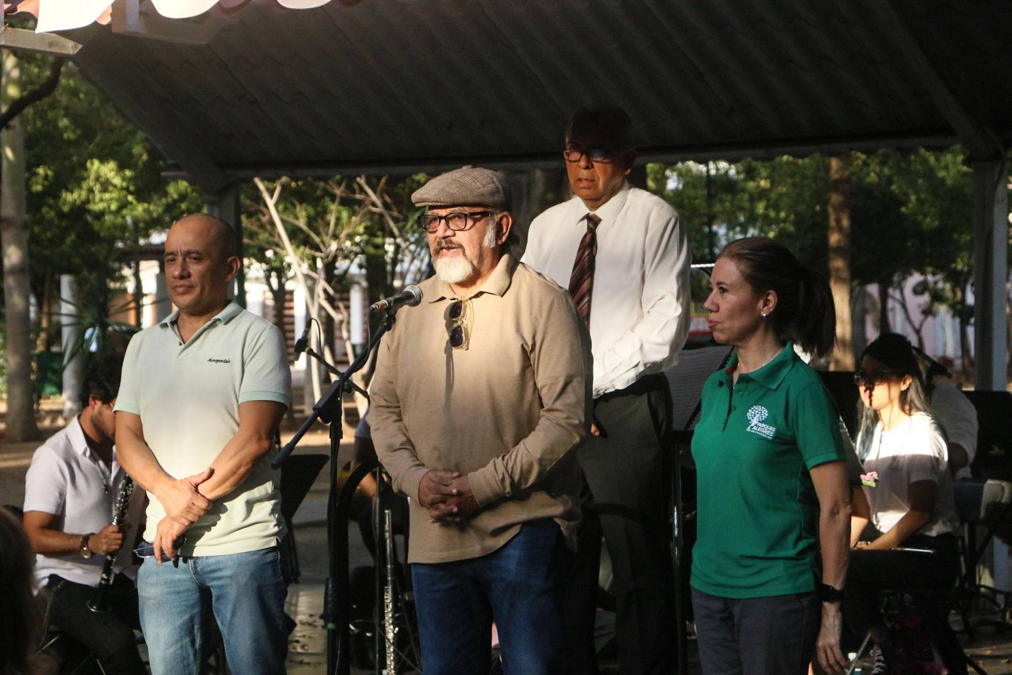 $!Autoridades inauguran el concierto.